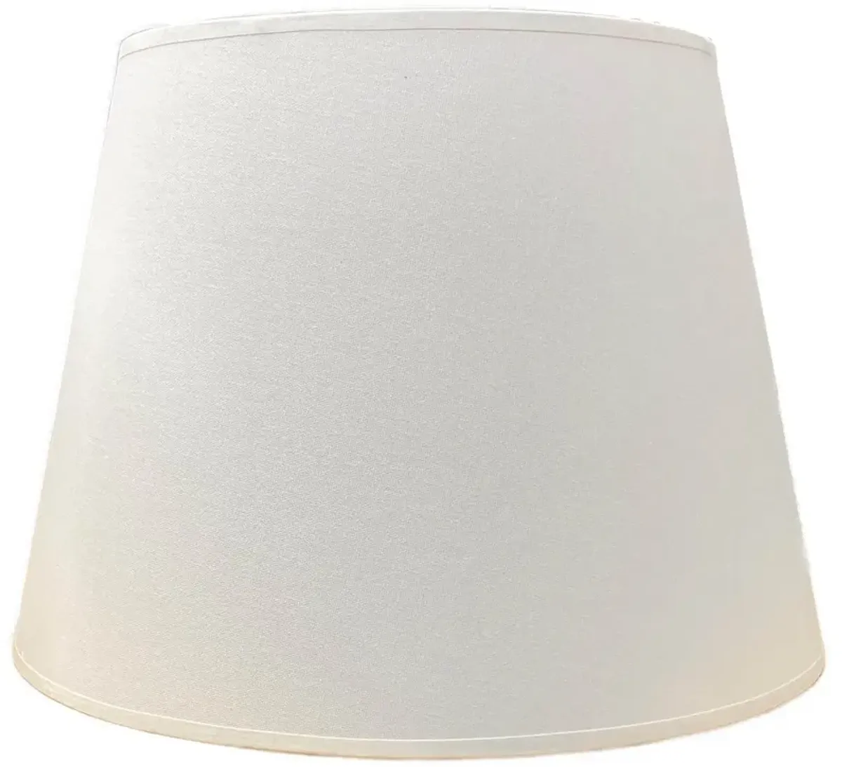 12x17.5x12.75 White Homespun Hardback Tapered Empire