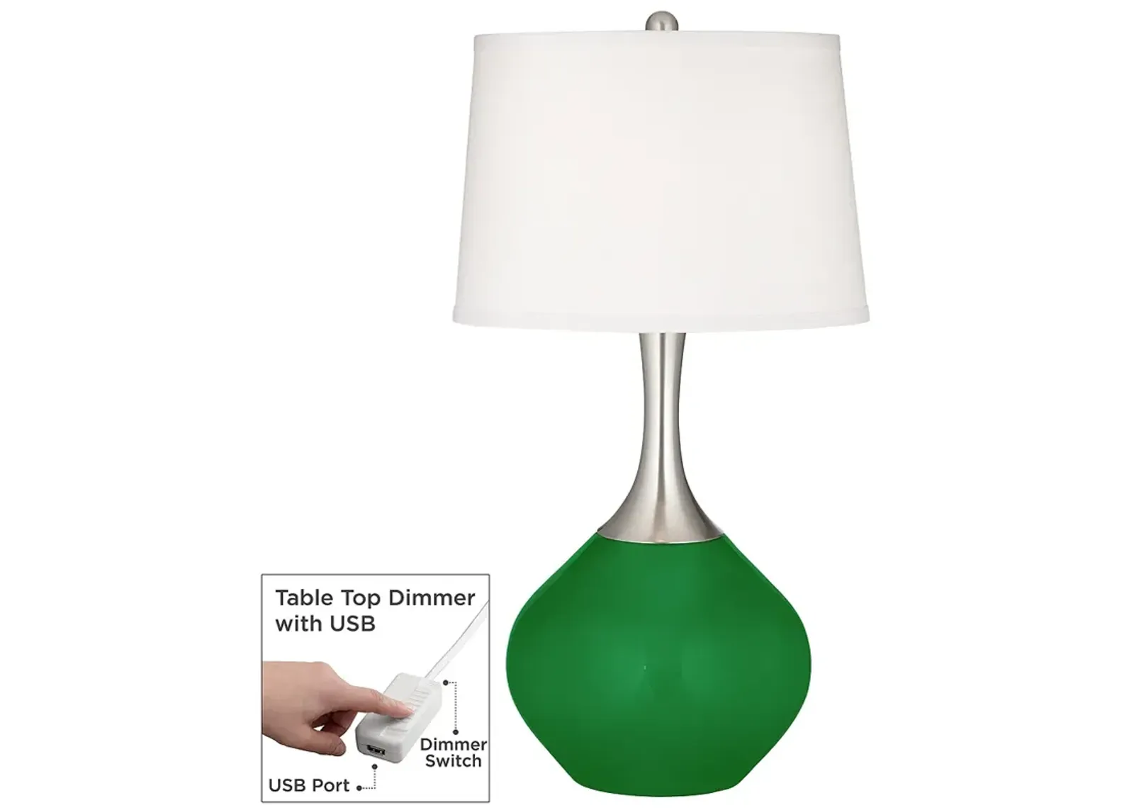 Envy Spencer Table Lamp with Dimmer