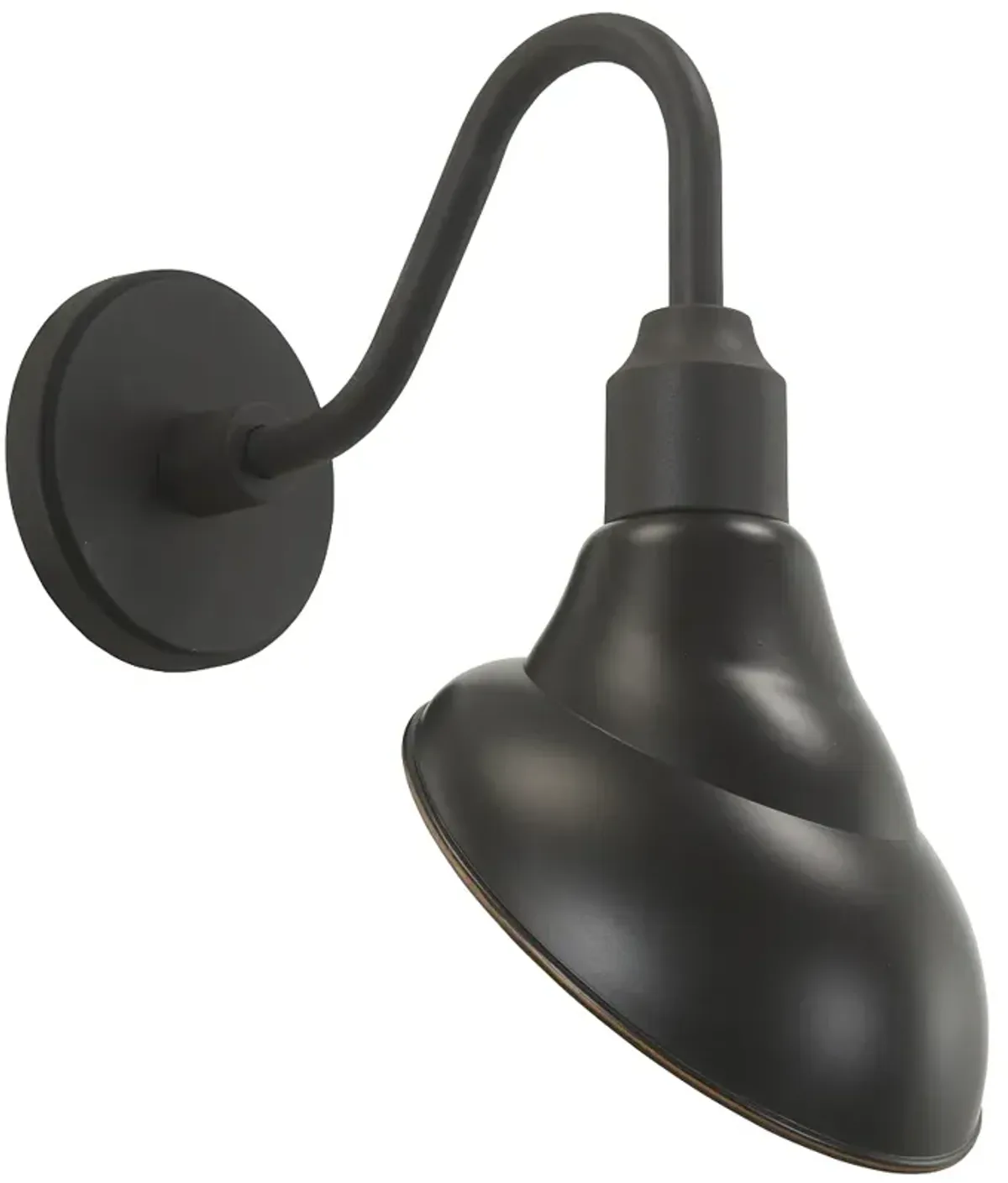 RLM Series 17 1/2" Bronze and Black Outdoor Barn Wall Light