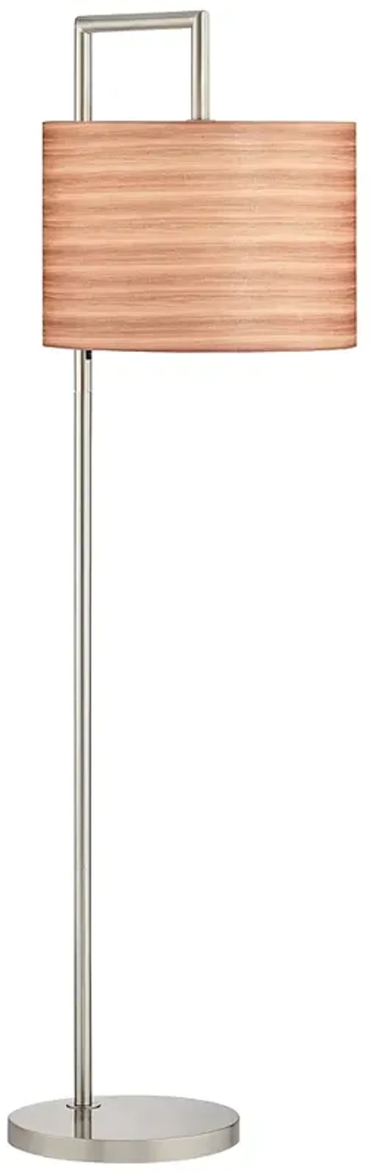 Pacific Coast Lighting Wilson 64" High Brushed Nickel Arc Floor Lamp
