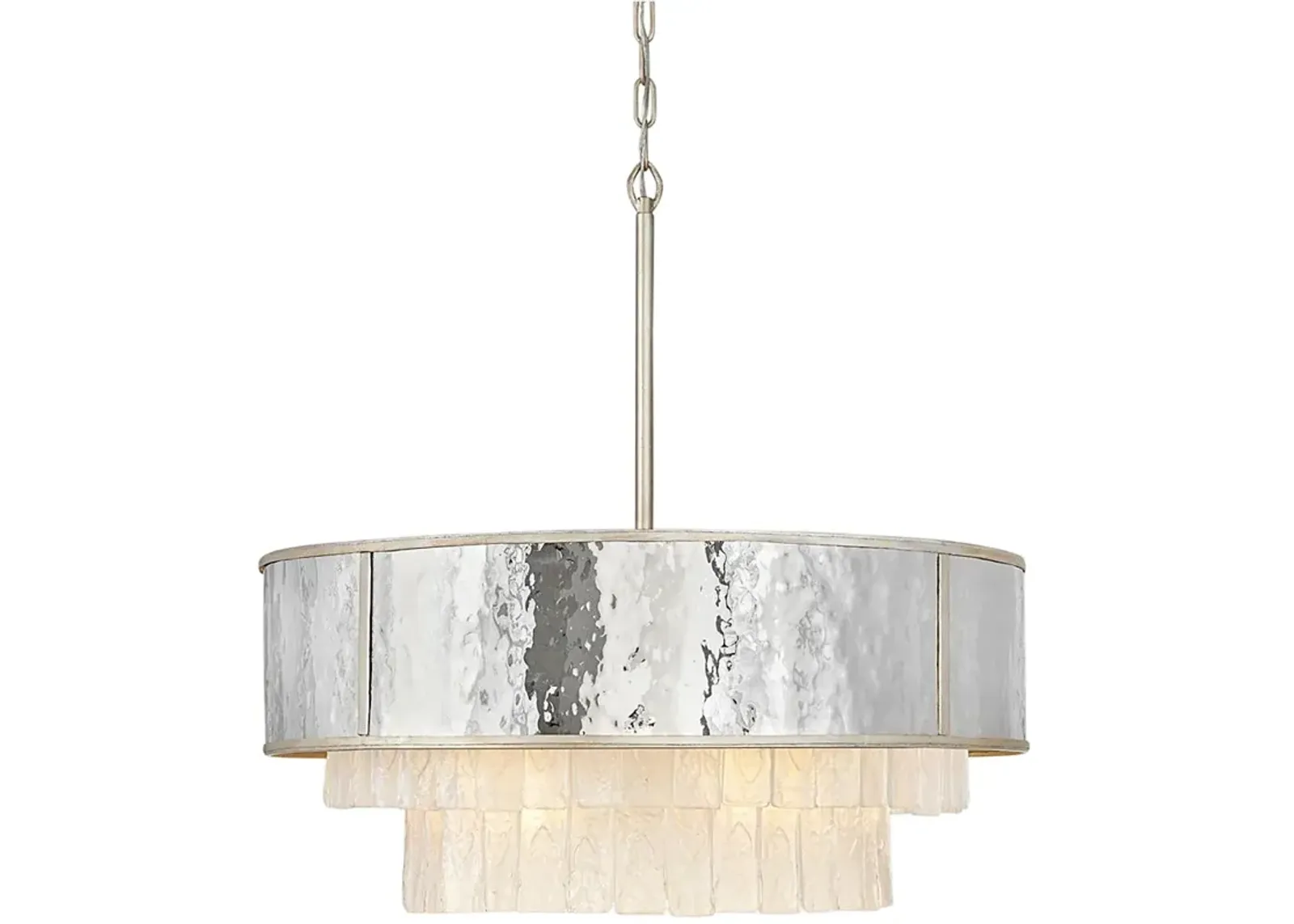 Hinkley Reverie 26" Wide Champagne Gold Drum Chandelier