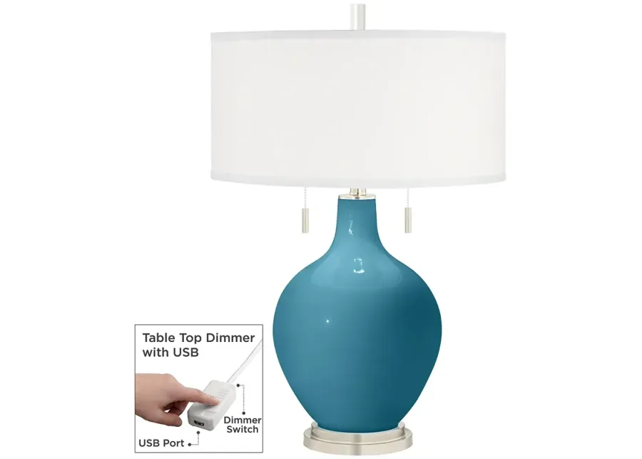 Great Falls Toby Table Lamp with Dimmer