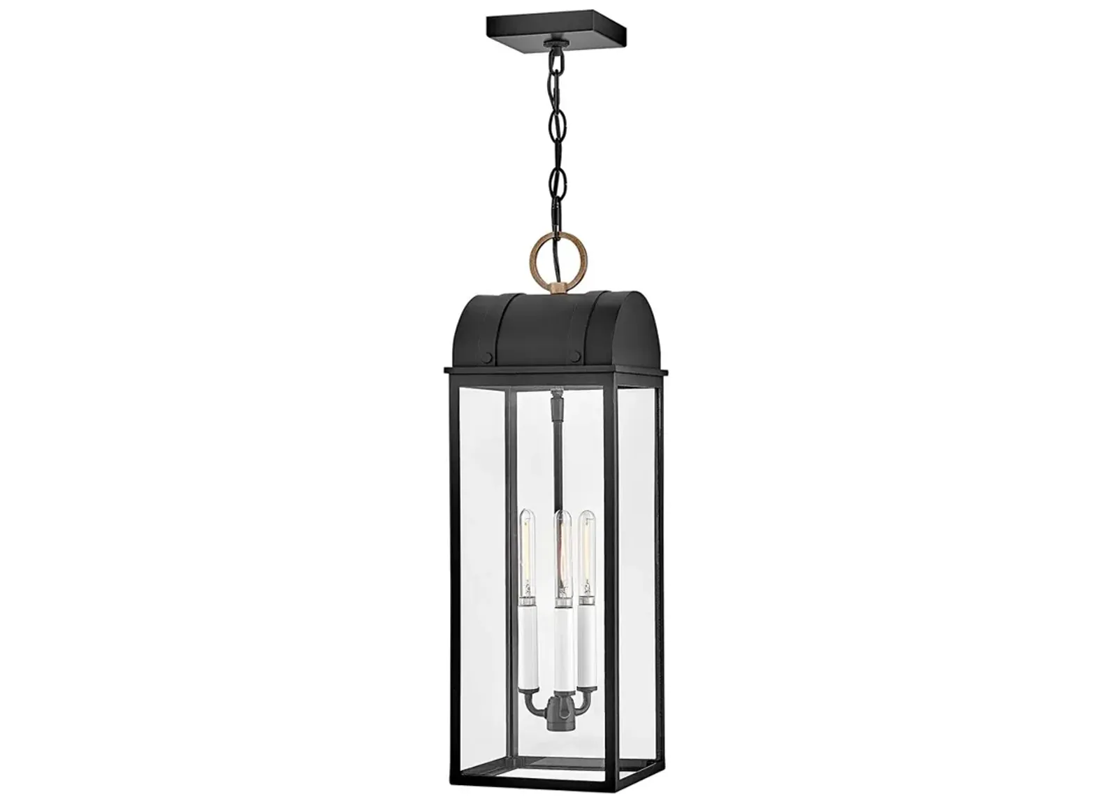 Hinkley Outdoor Campbell Large Hanging Lantern Black