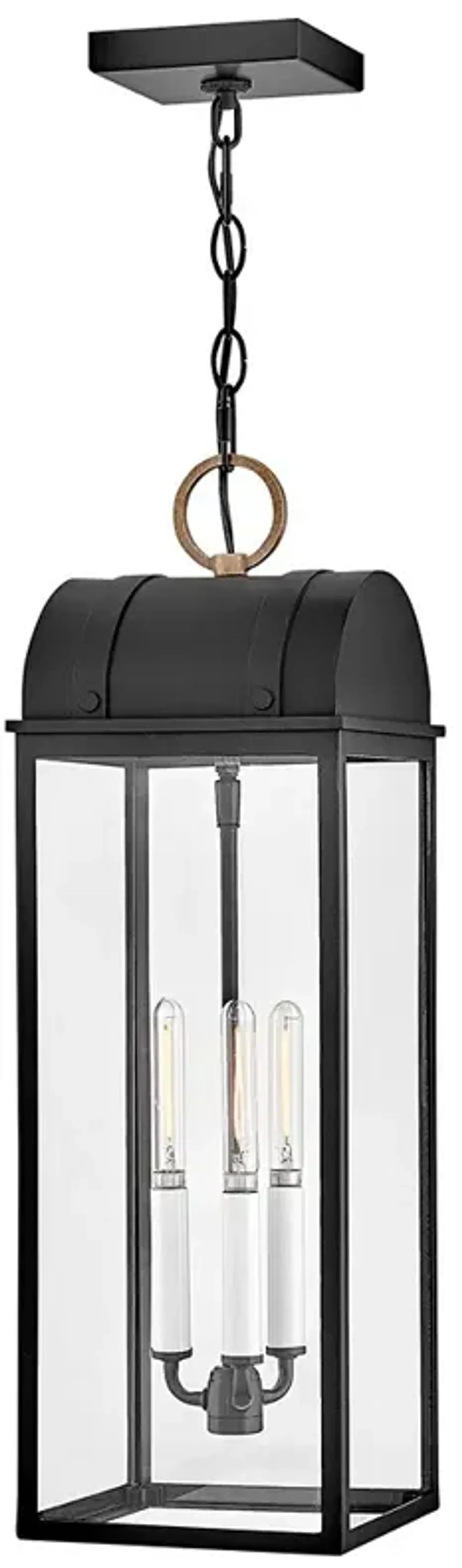 Hinkley Outdoor Campbell Large Hanging Lantern Black