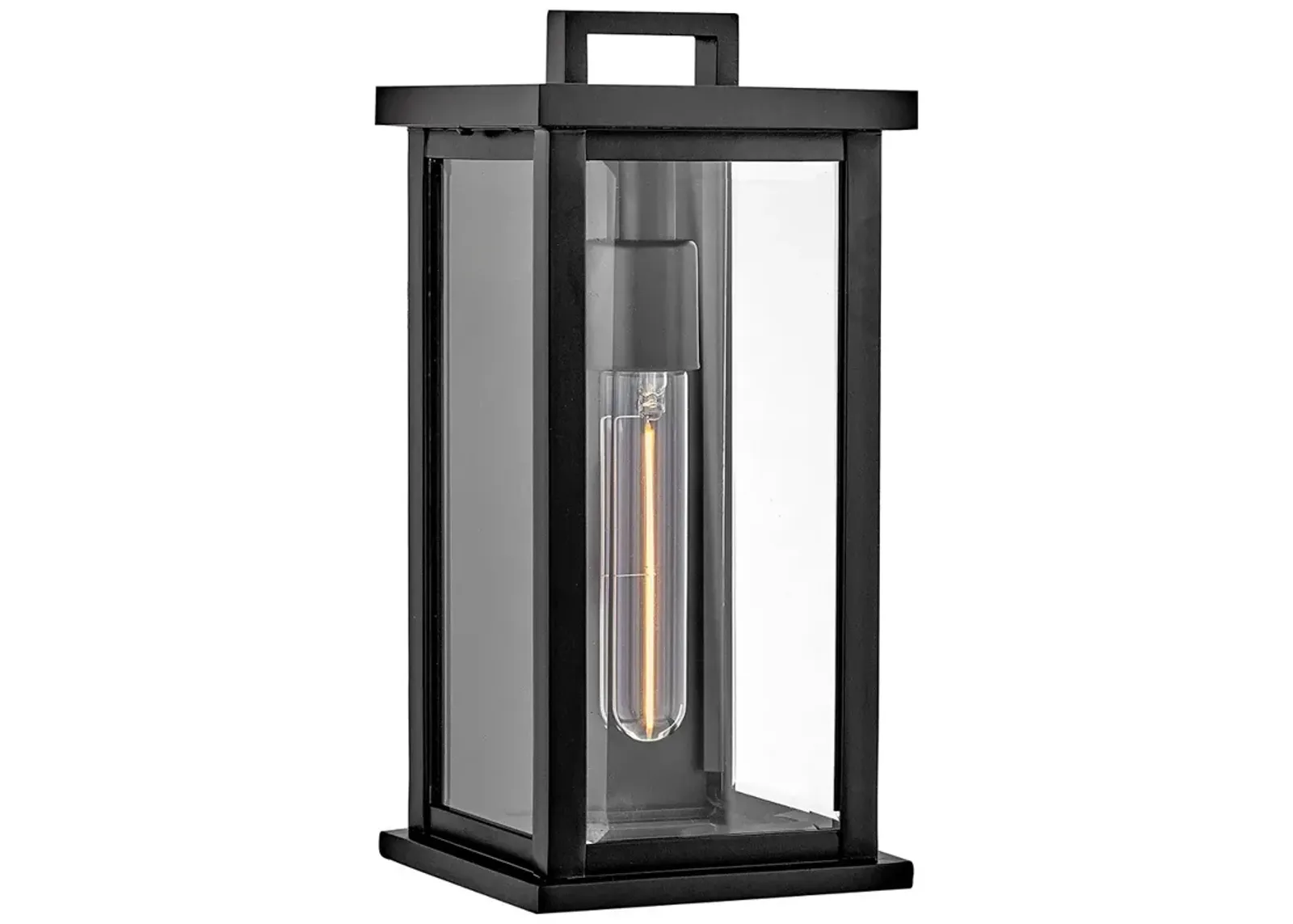 Hinkley Outdoor Weymouth Small Wall Mount Lantern Black