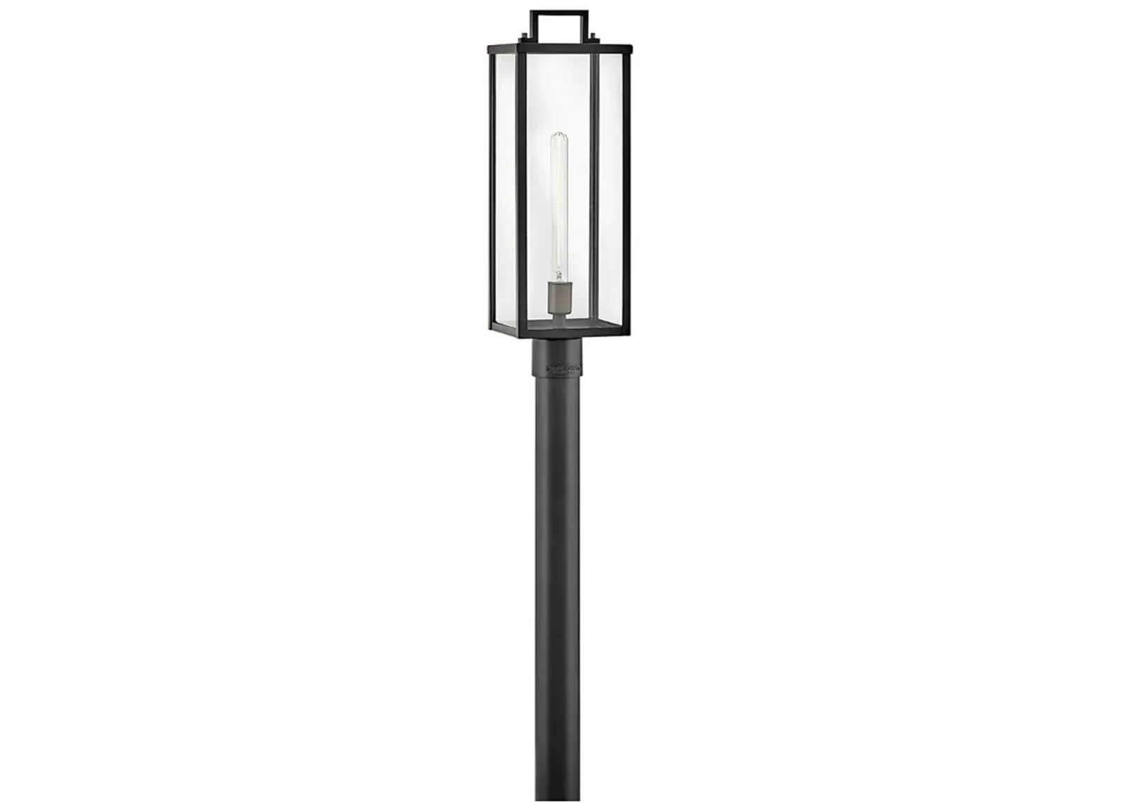 Hinkley Outdoor Catalina Large Post Mount Lantern Black