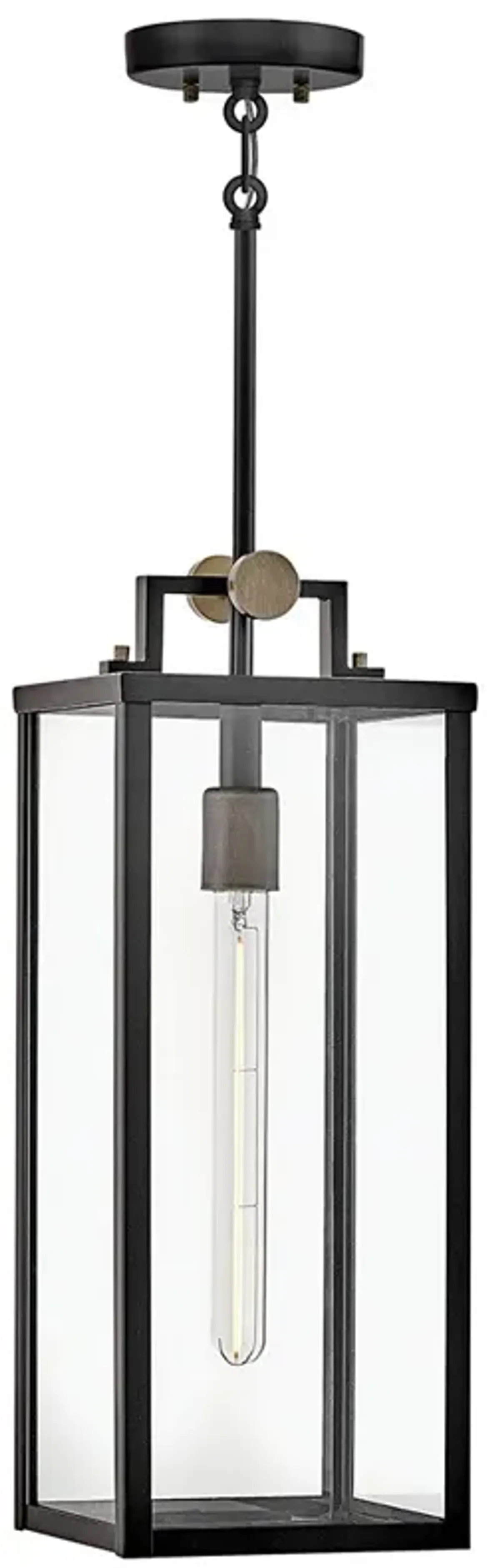 Hinkley Outdoor Catalina Medium Hanging Lantern Black