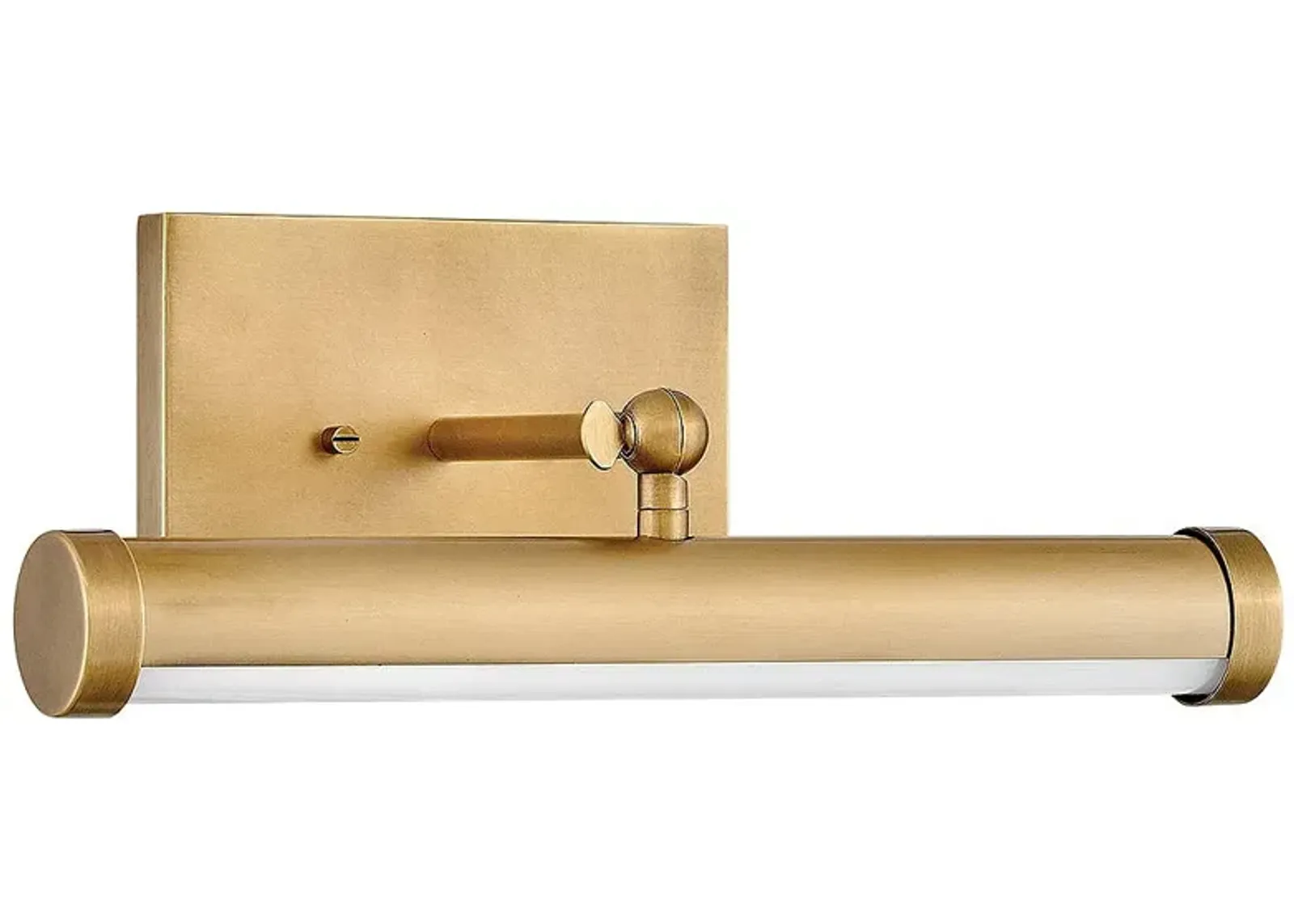 Hinkley Sconce Regis Small Adjustable LED Accent Light Heritage Brass