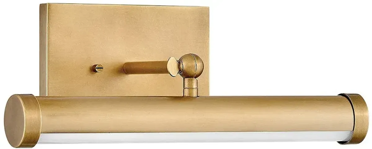 Hinkley Sconce Regis Small Adjustable LED Accent Light Heritage Brass