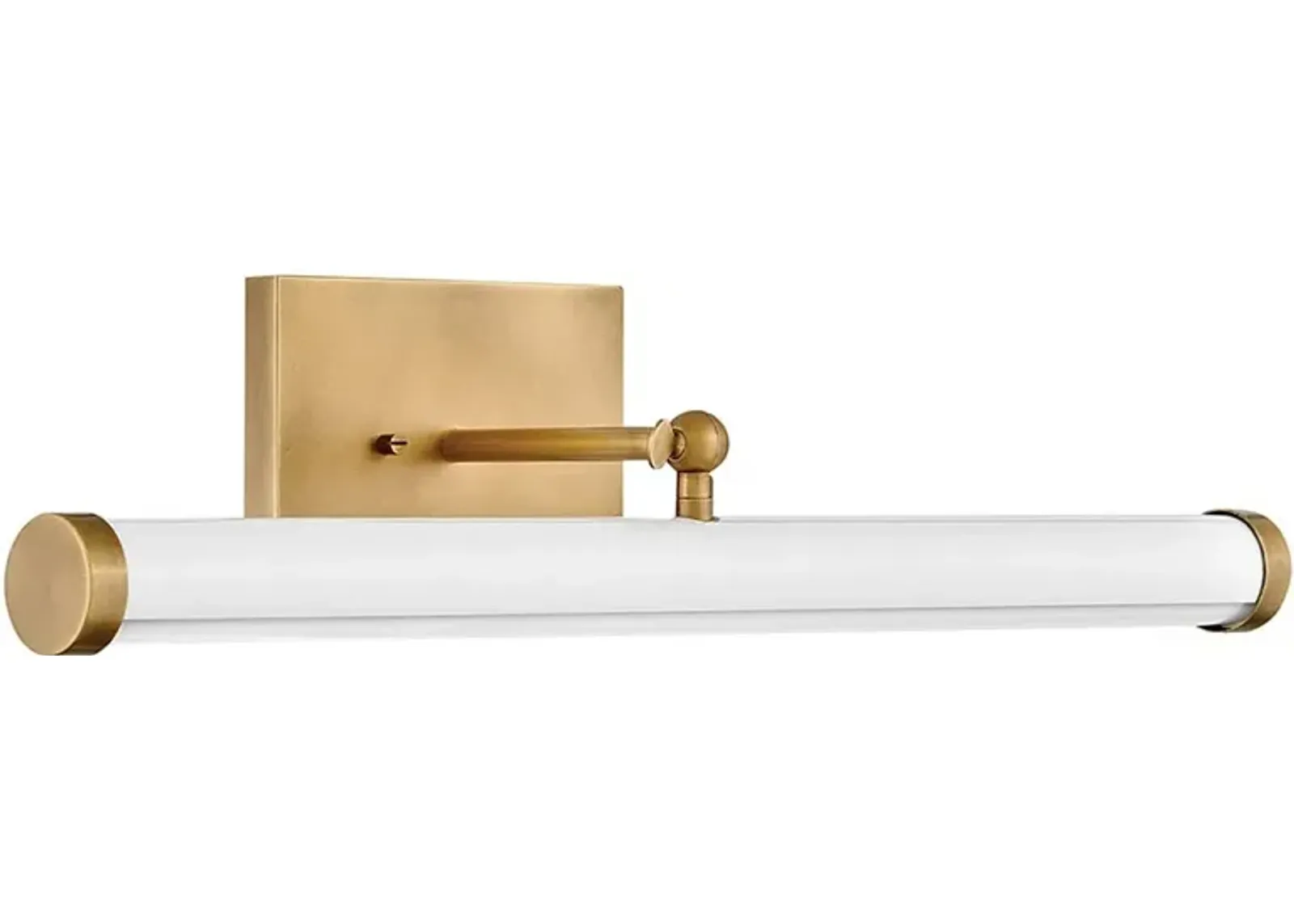 Hinkley Sconce Regis Medium Adjustable LED Accent Light Heritage Brass