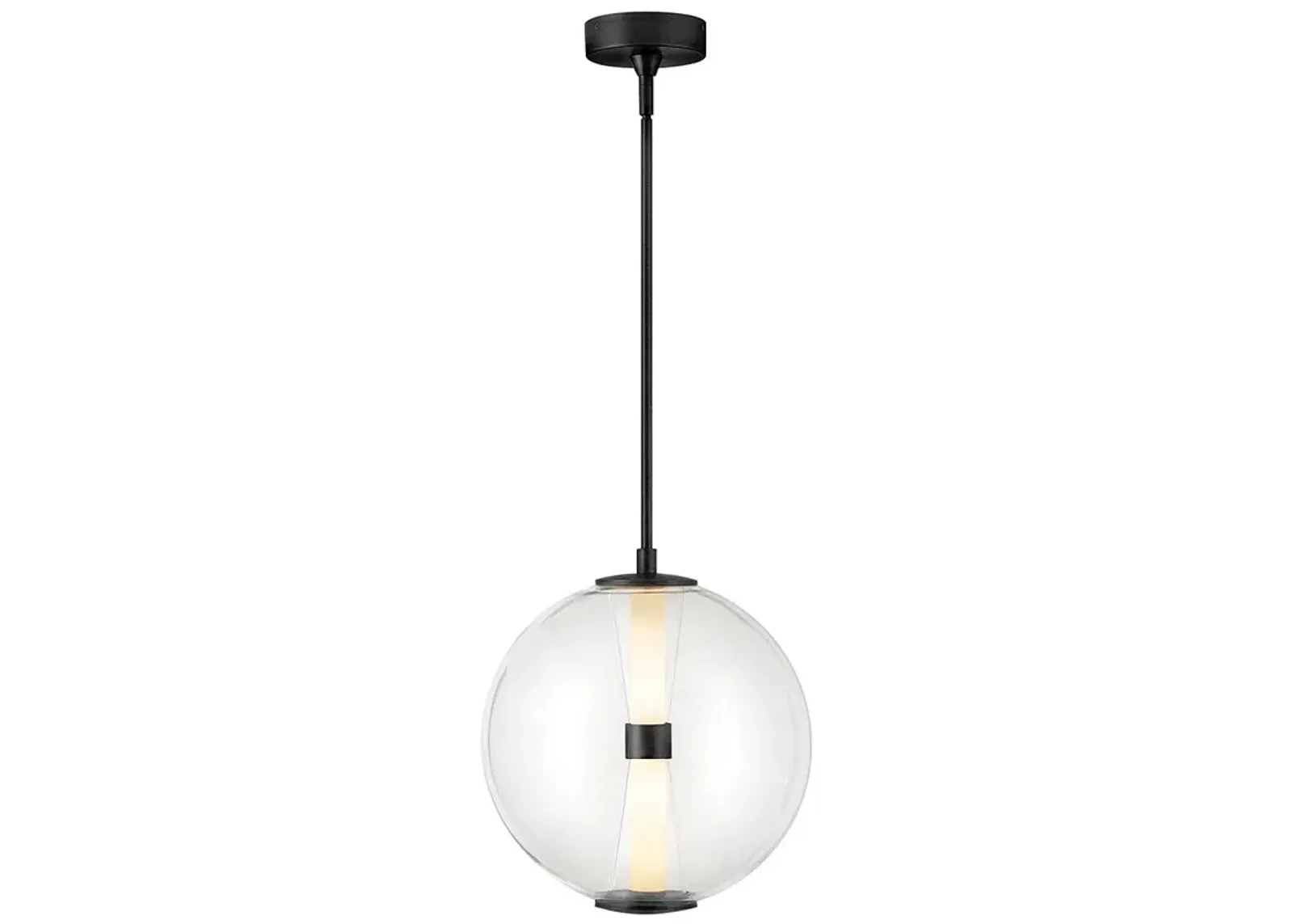 Hinkley Elin LED Medium Globe Pendant Black