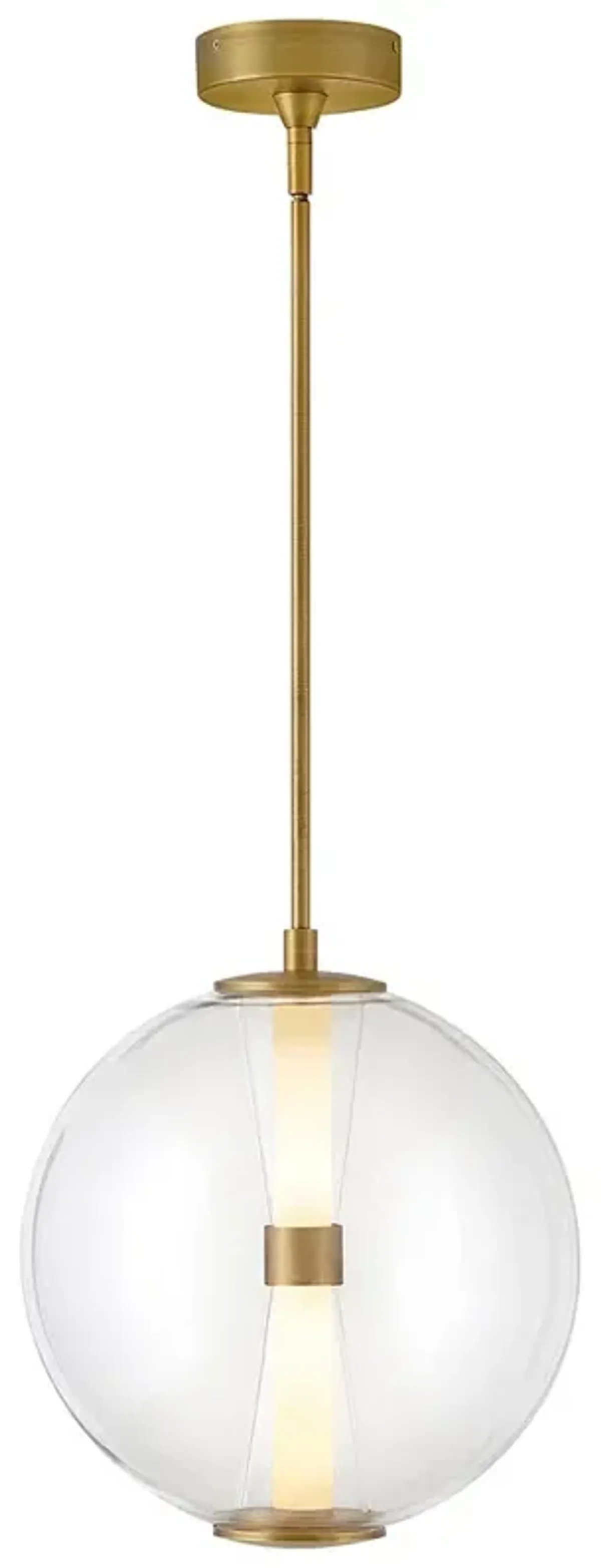 Hinkley Elin Medium Globe Pendant Lacquered Brass