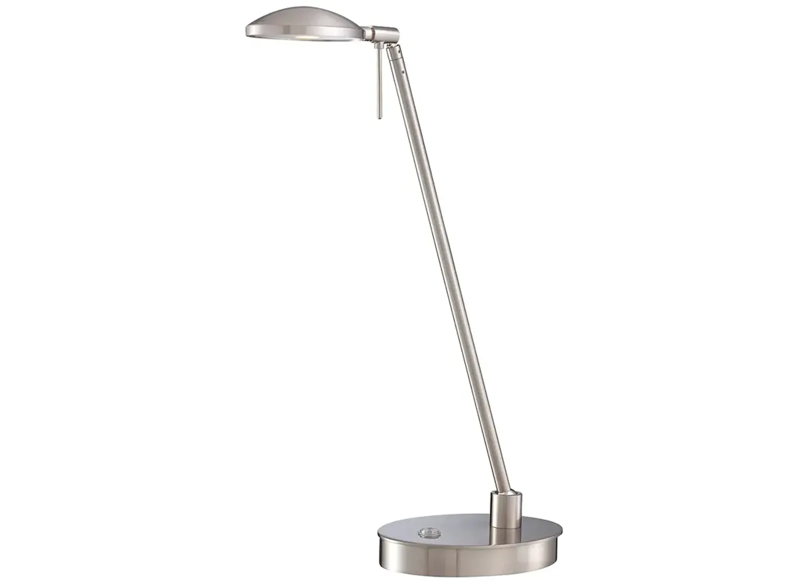 George Kovacs George's Reading Room 19.5" Nickel  Finish Task Lamp