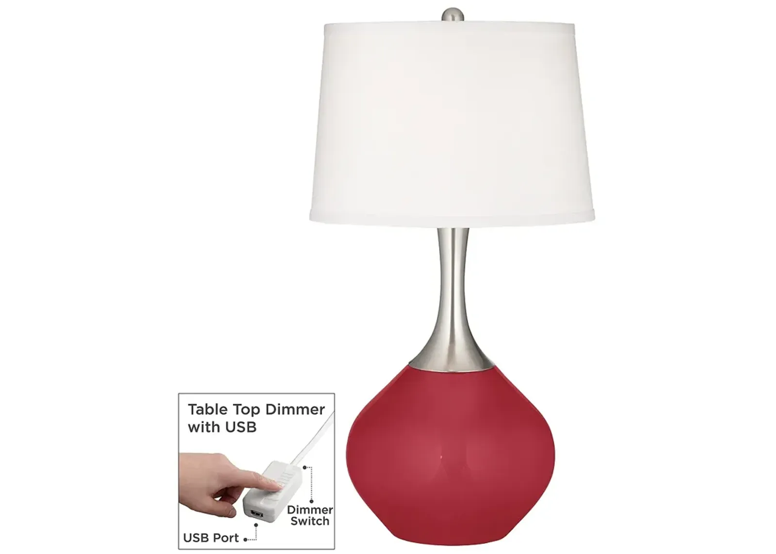 Samba Spencer Table Lamp with Dimmer