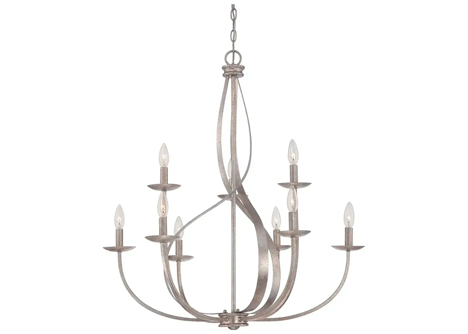 Quoizel Serenity 30" Wide Italian Fresco 9-Light Chandelier