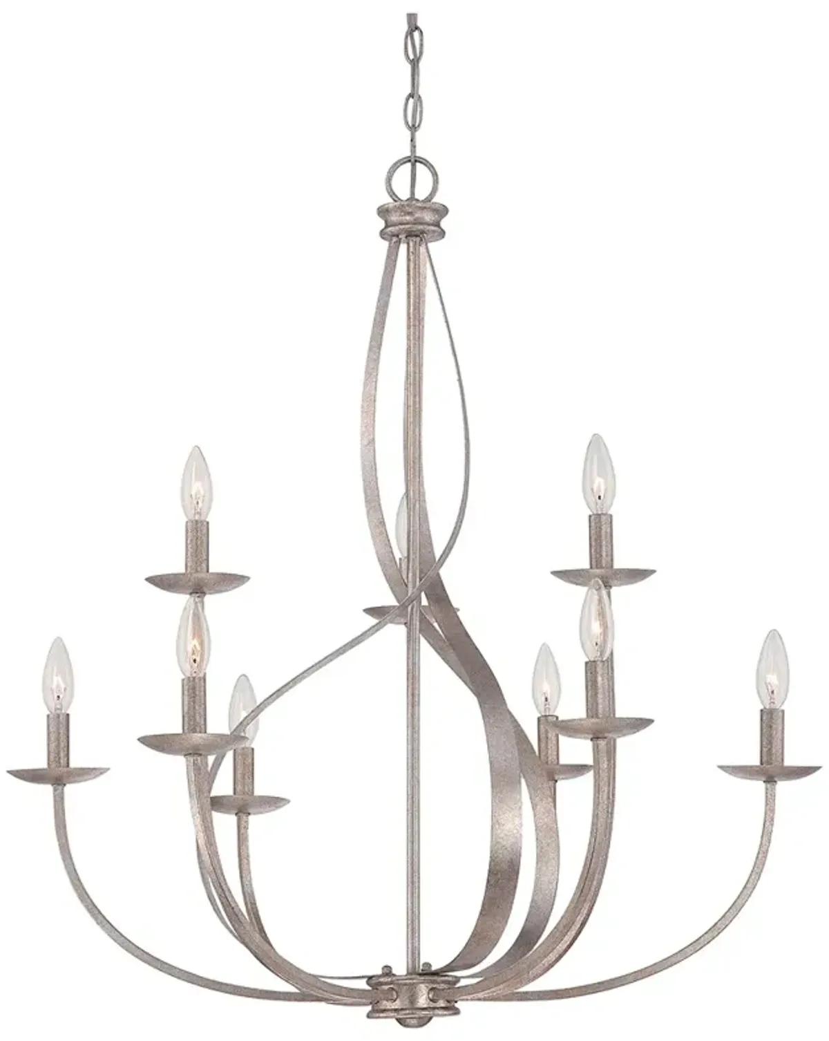 Quoizel Serenity 30" Wide Italian Fresco 9-Light Chandelier