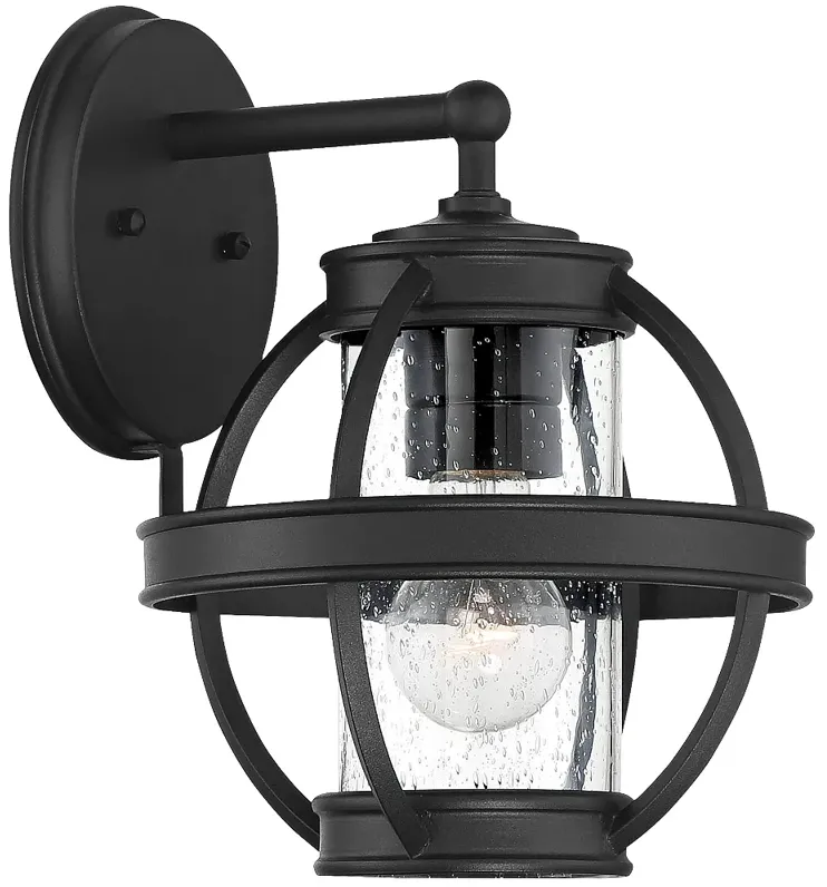 Cumberland Court 11 1/4" High Sand Coal Outdoor Wall Light