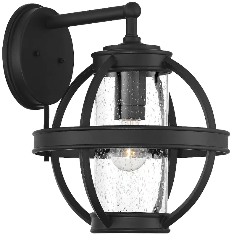 Cumberland Court 15 3/4" High Sand Coal Outdoor Wall Light