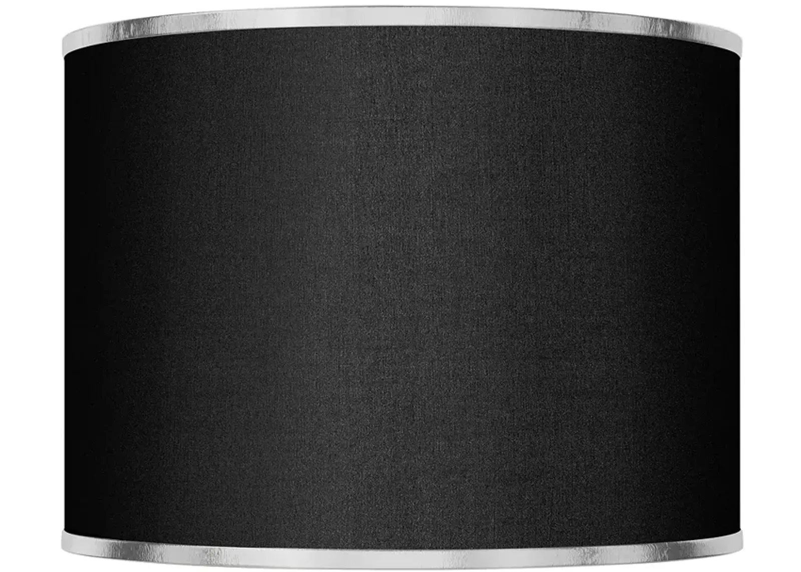 Springcrest Black with Silver Metallic Trim Shade 13.5x13.5x10 (Spider)