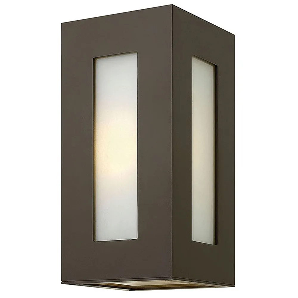 Dorian 12 1/4" High Bronze Outdoor Wall Light