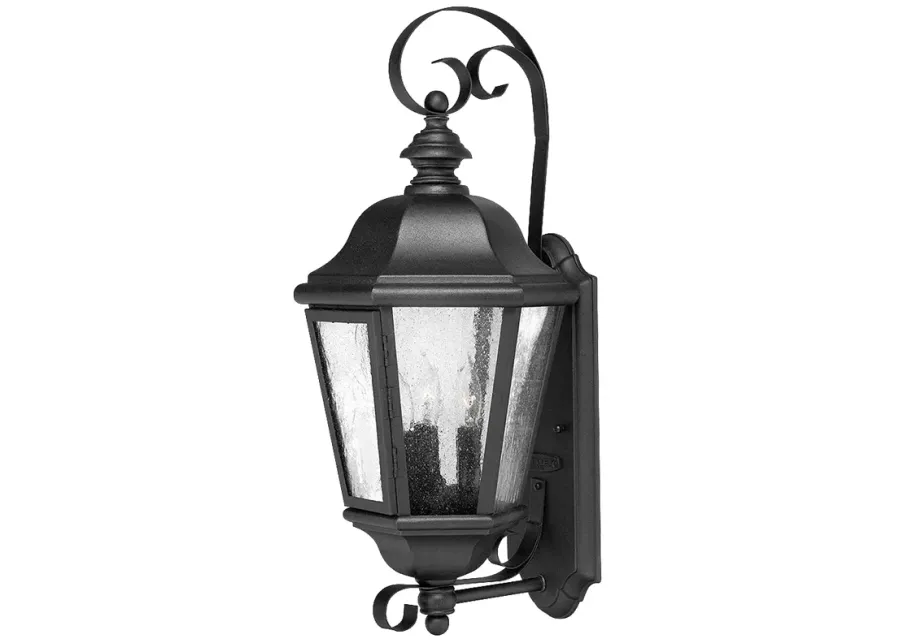 Hinkley Edgewater 21" High Black LED Outdoor Wall Light