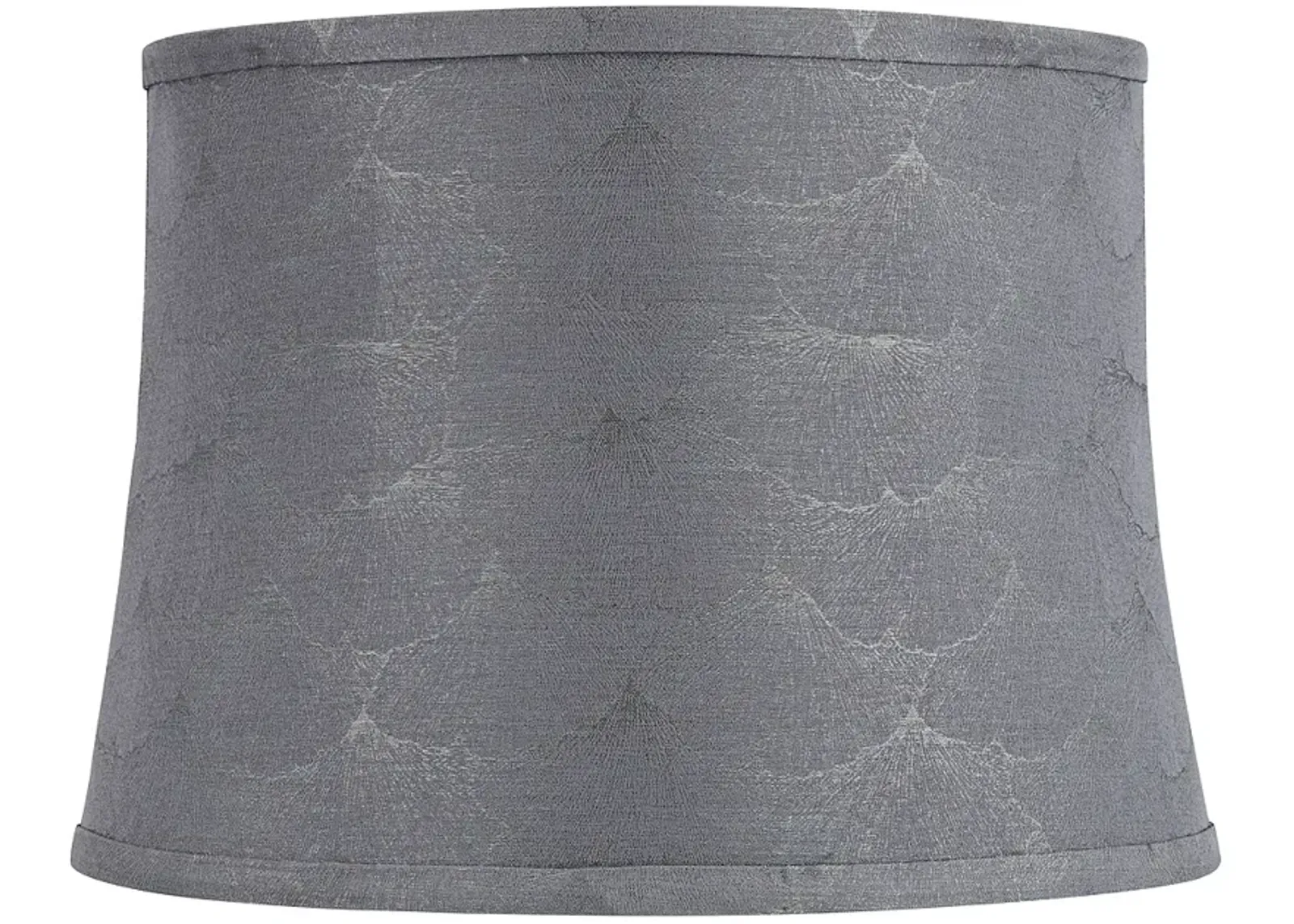 Tieling Gray Softback Drum Lamp Shade 14x16x11.5 (Washer)