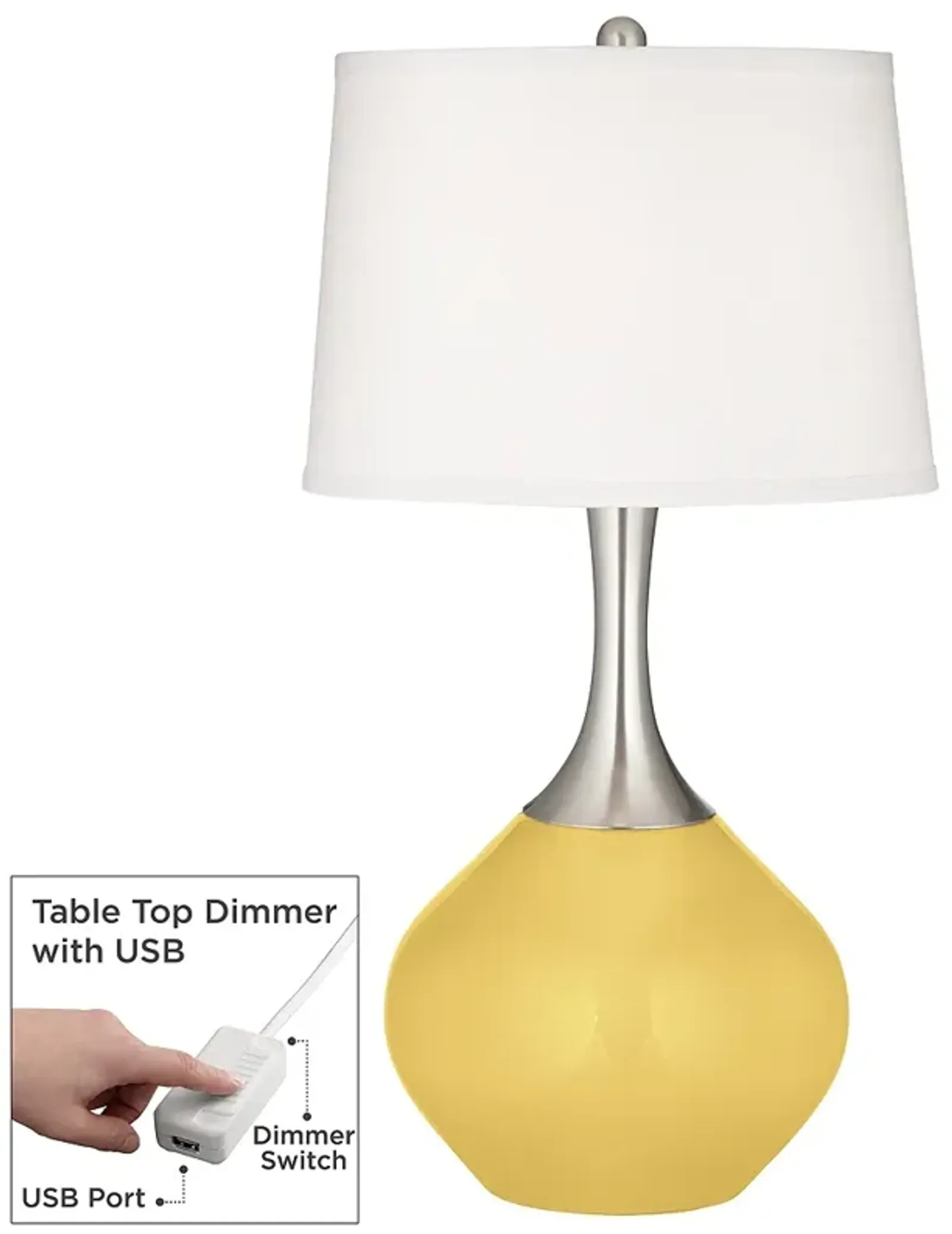 Daffodil Spencer Table Lamp with Dimmer