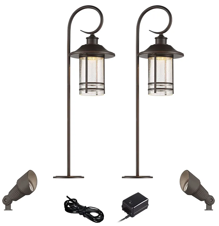 Galt Oil-Rubbed Bronze 6-Piece LED Path and Spot Light Set