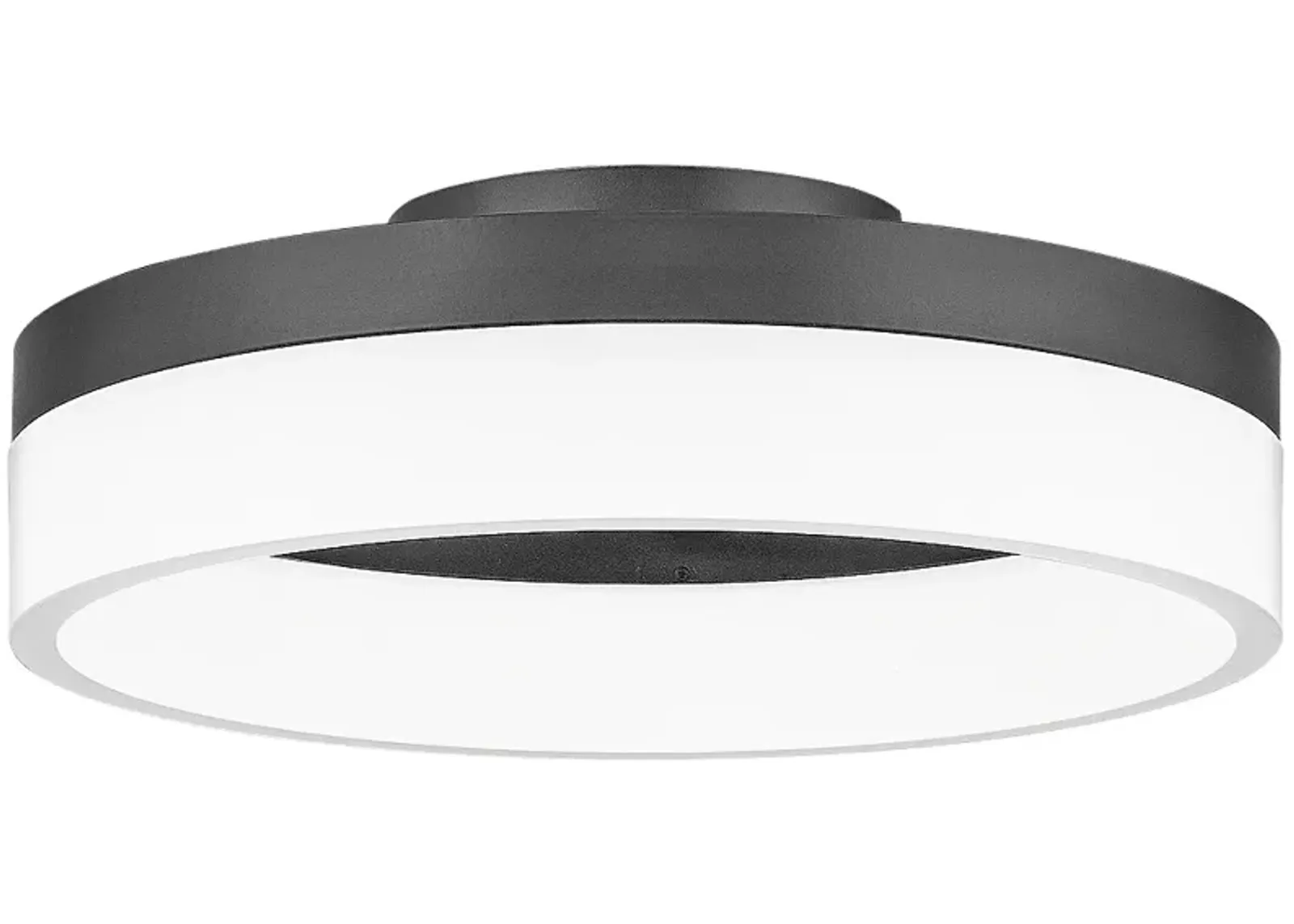 Quoizel Cohen 11 3/4"W Oil-Rubbed Bronze Modern LED Ceiling Light