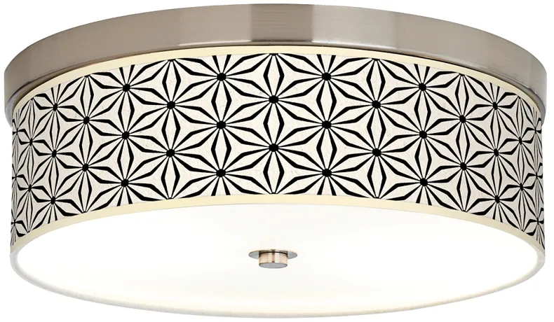 Kaleidoscope Flowers Giclee Energy Efficient Ceiling Light