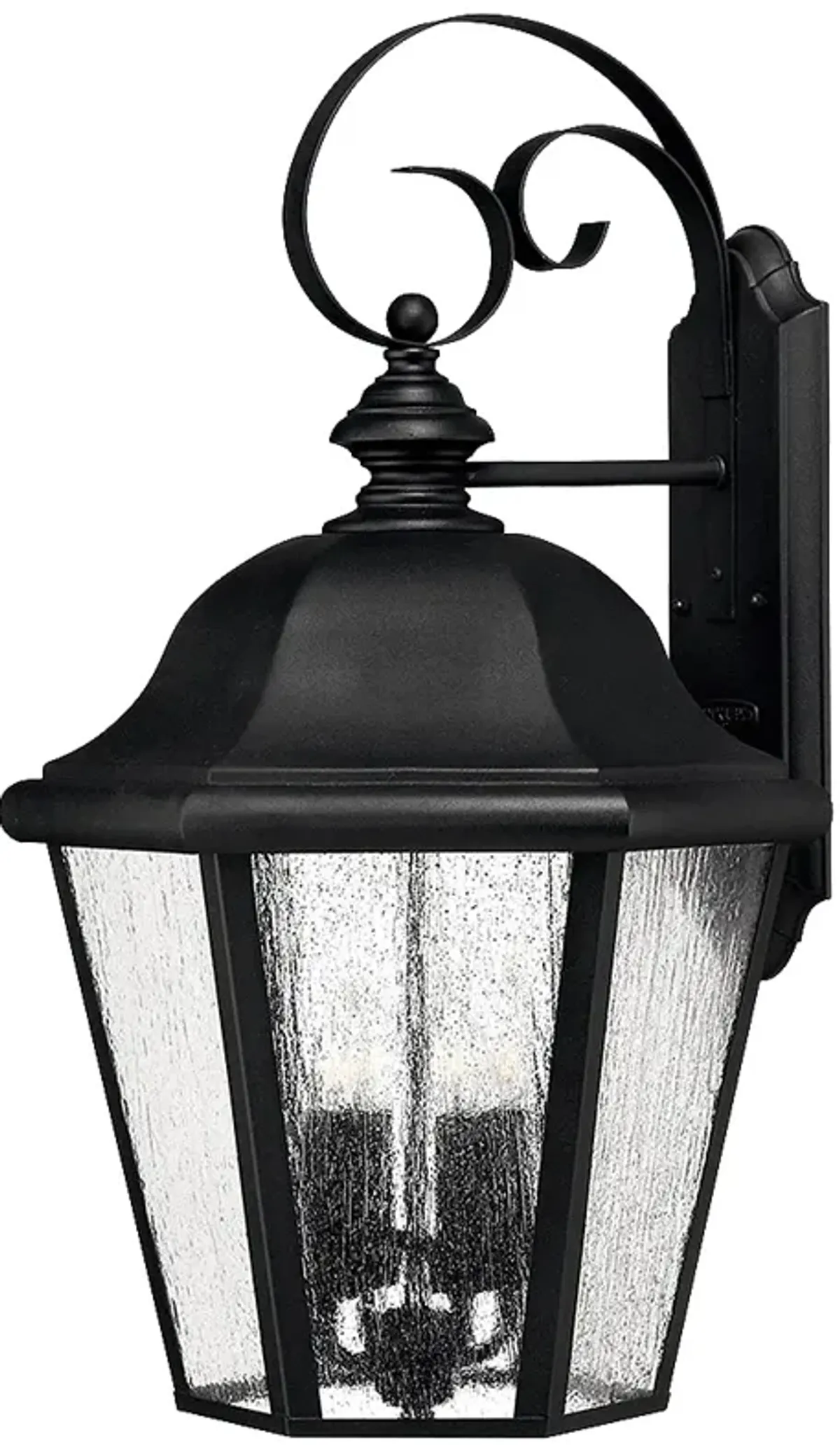 Edgewater 25 1/2" High Black Outdoor Wall Light