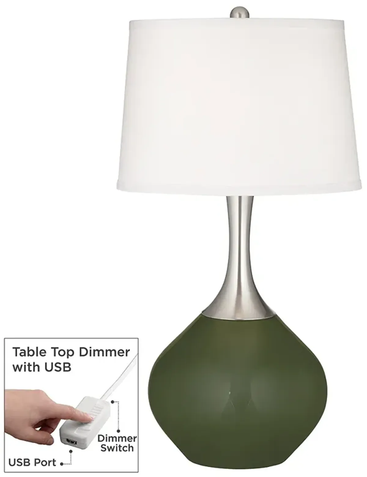 Secret Garden Spencer Table Lamp with Dimmer