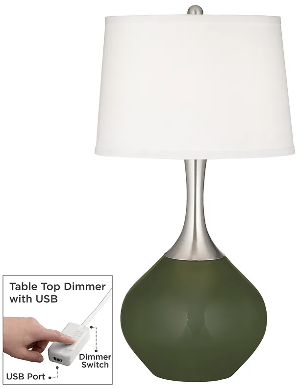 Secret Garden Spencer Table Lamp with Dimmer