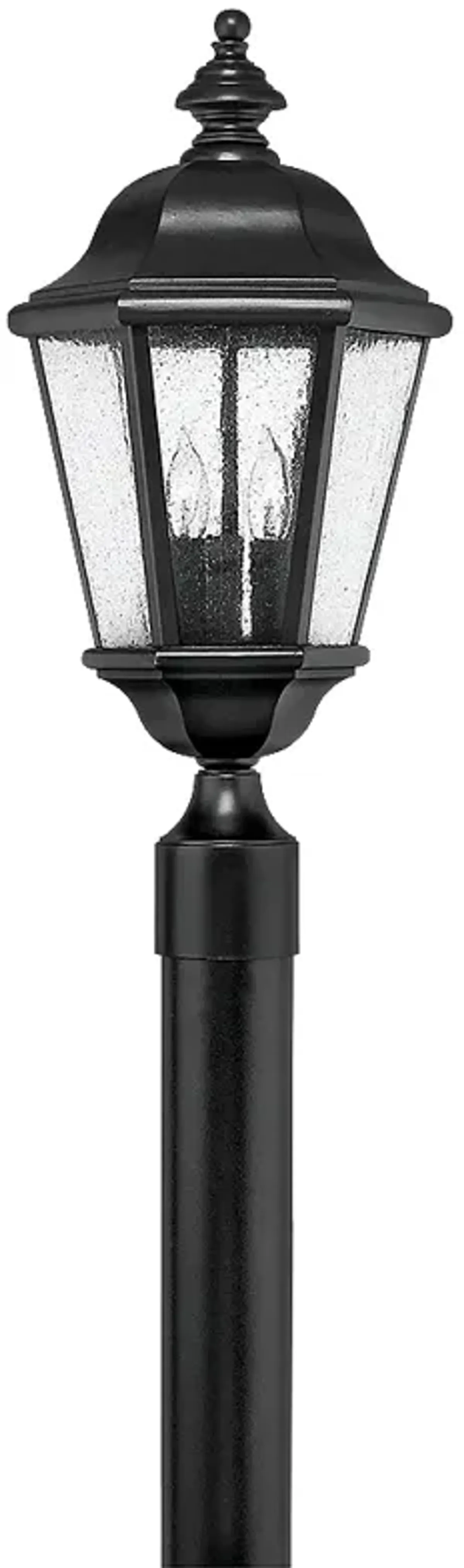 Hinkley Edgewater Black 21 1/4" High Low Voltage Outdoor Post Light