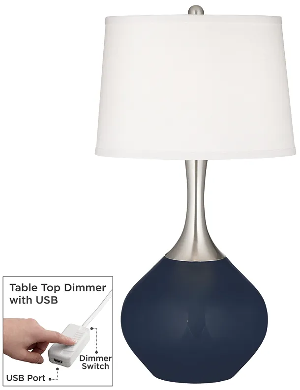 Naval Spencer Table Lamp with Dimmer