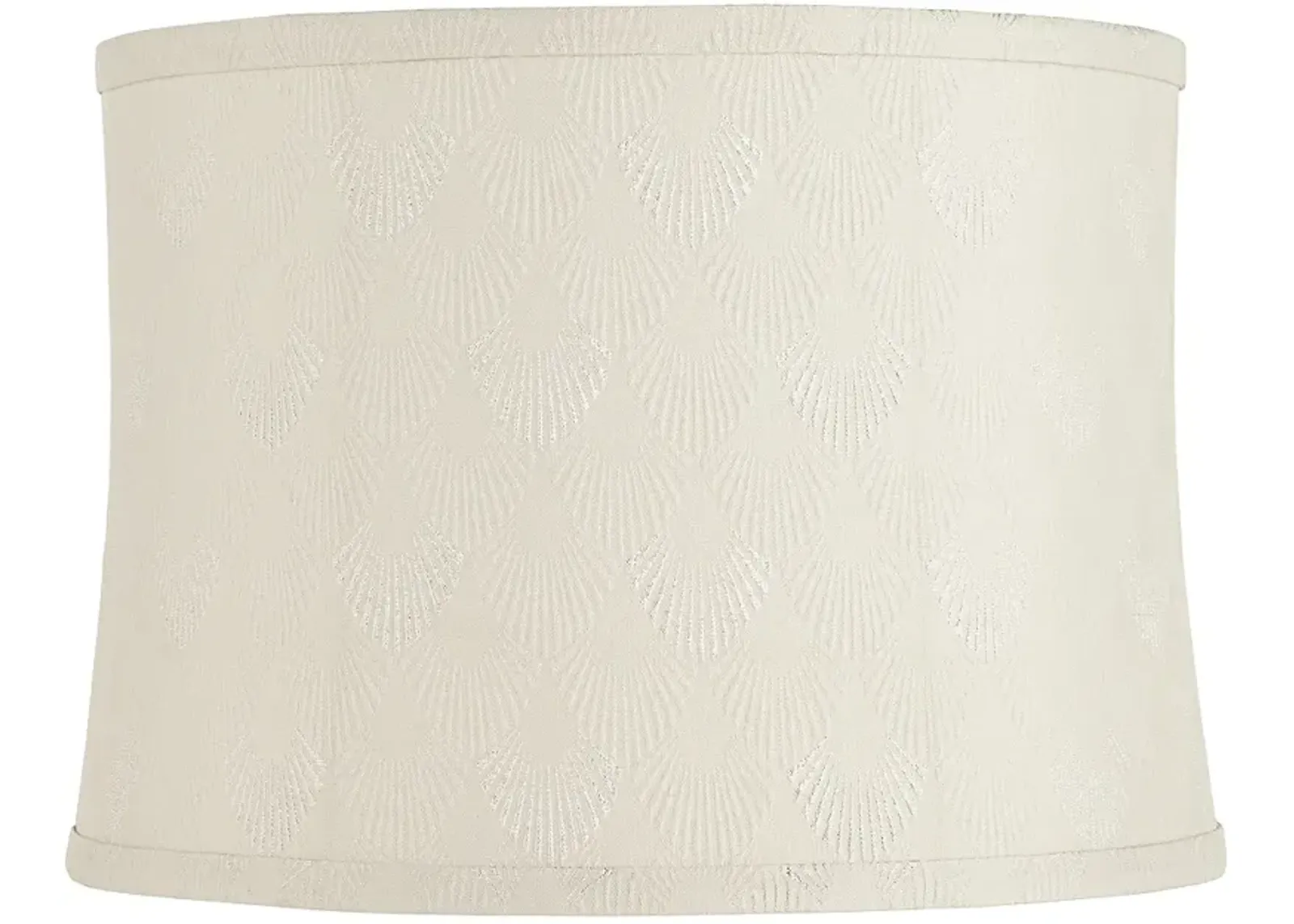 Boston Off-White Softback Drum Lamp Shade 13x14x10 (Washer)