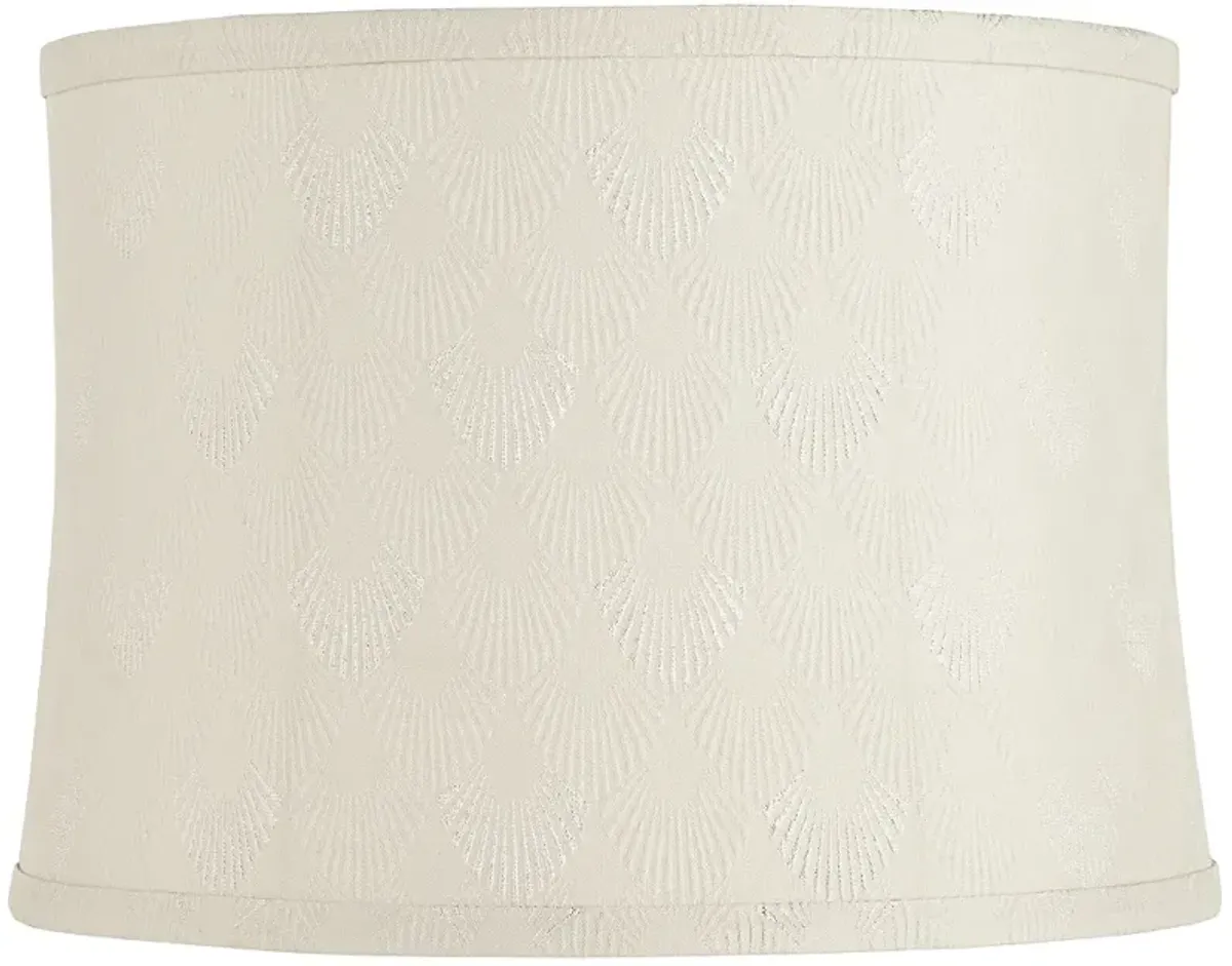 Boston Off-White Softback Drum Lamp Shade 13x14x10 (Washer)