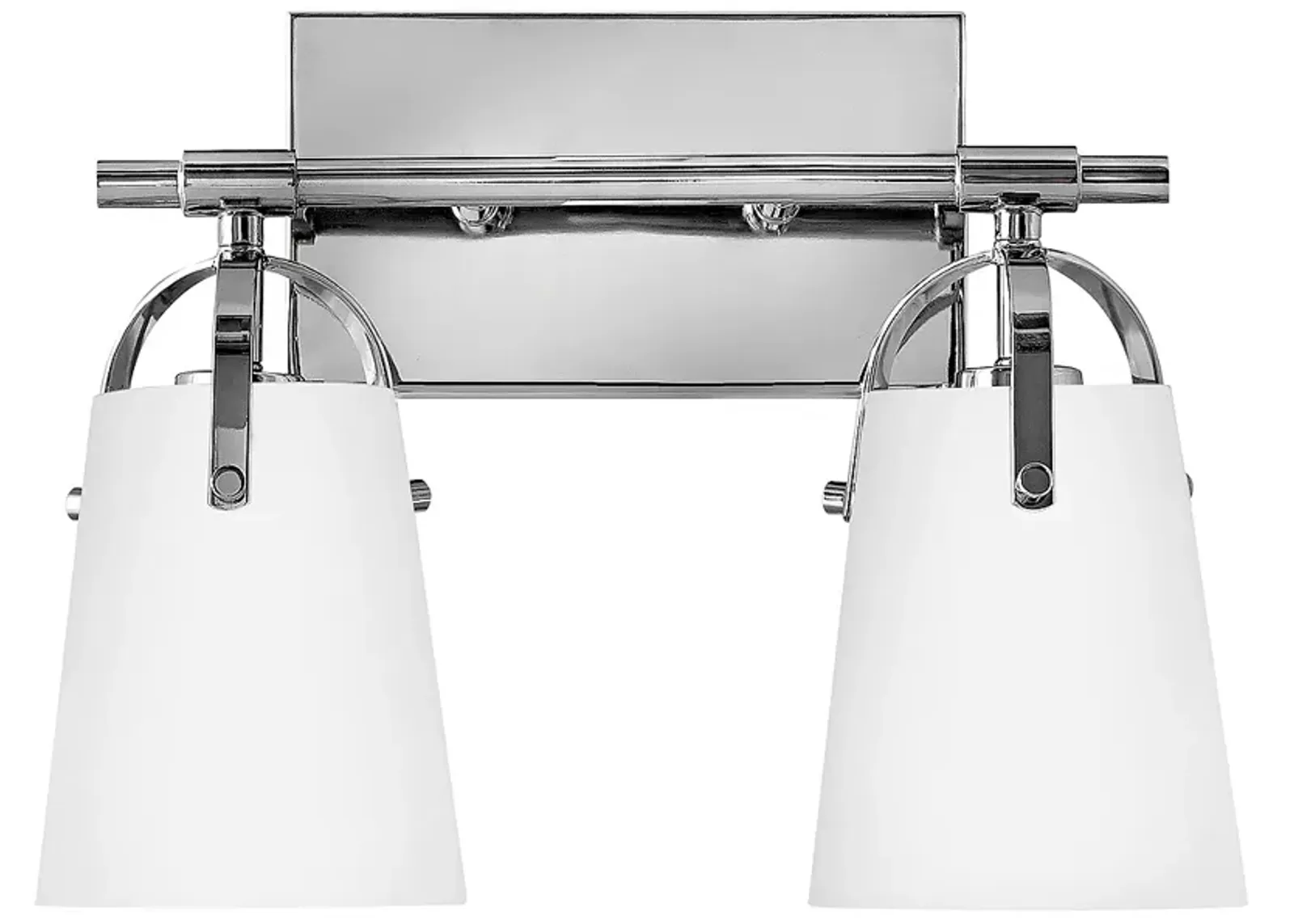 Hinkley Foster Small Two Light Vanity Chrome