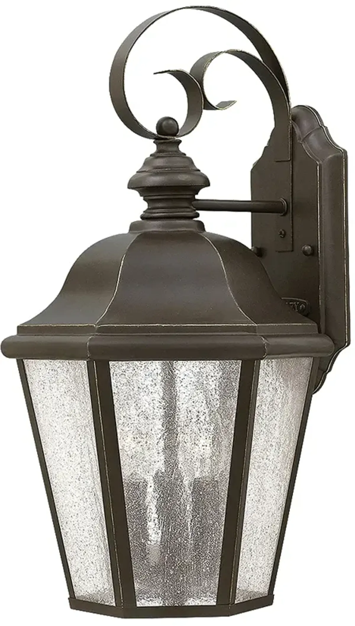 Hinkley Edgewater 18" Oil Rubbed Bronze Traditional Outdoor Wall Light