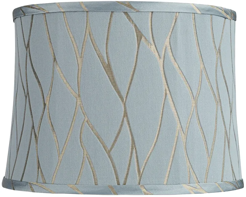 Kinmen Blue Softback Drum Lamp Shade 14x15x11 (Washer)