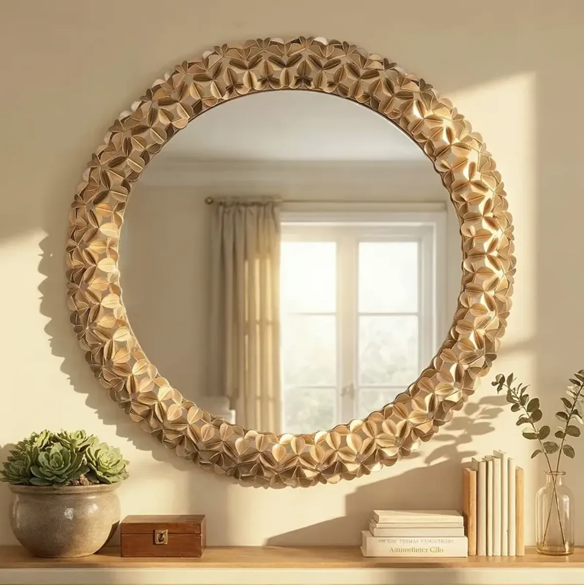 Cora 30'' Soft Gold Mirror