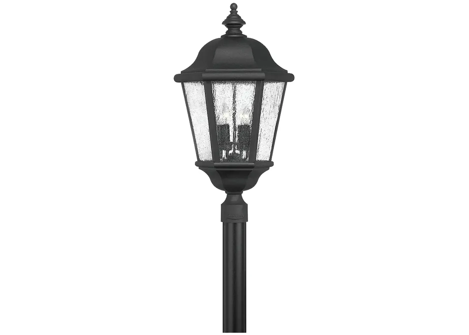 Hinkley Edgewater 27 3/4" Black Traditional Low Voltage Post Light