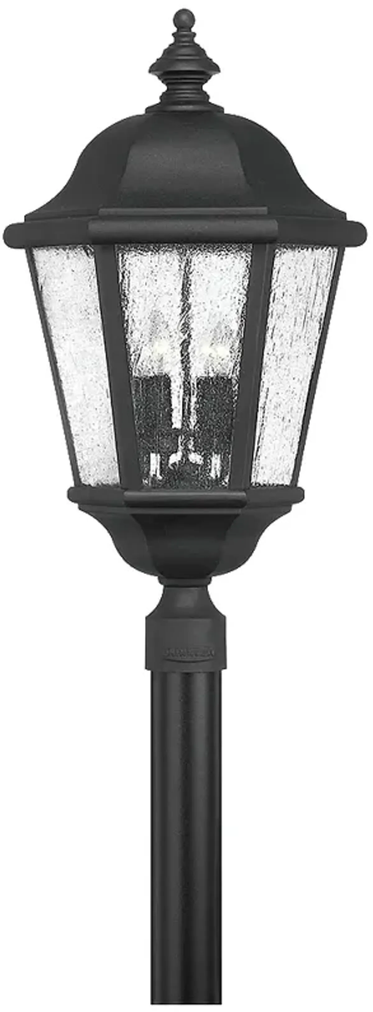 Hinkley Edgewater 27 3/4" Black Traditional Low Voltage Post Light