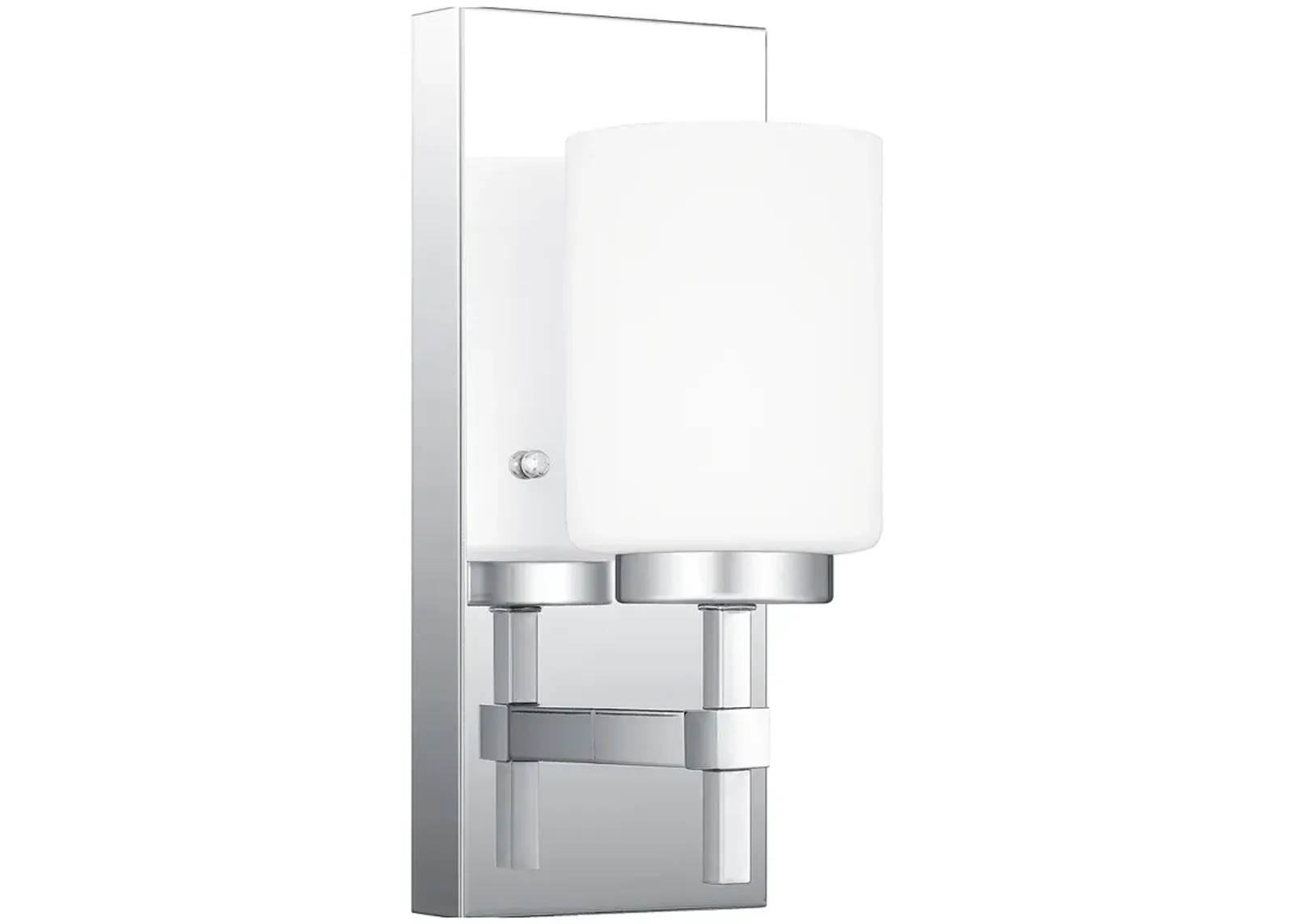 Wilburn 1-Light Integrated LED Polished Chrome Wall Sconce