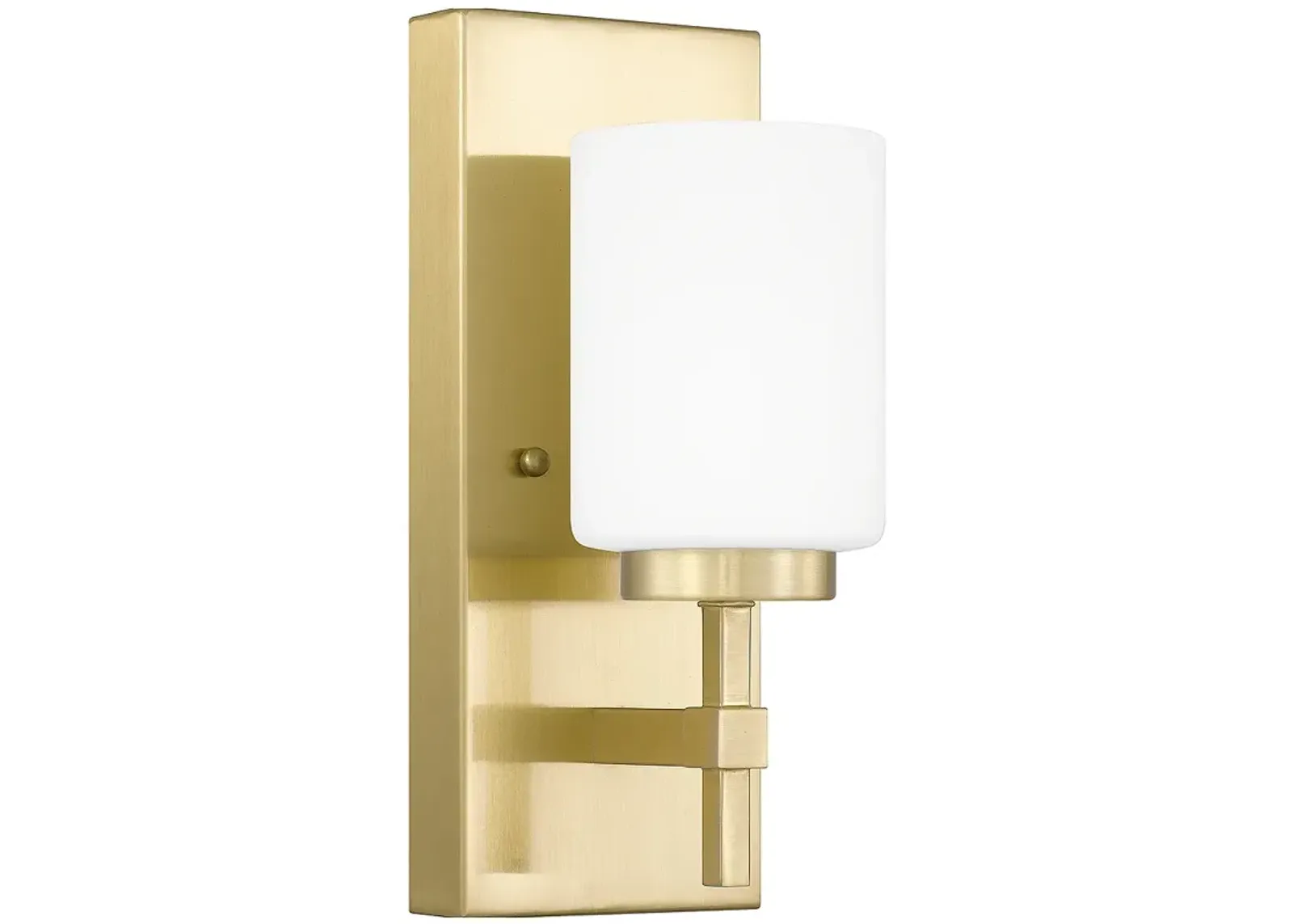 Quoizel Wilburn 12" High Satin Brass LED Wall Sconce