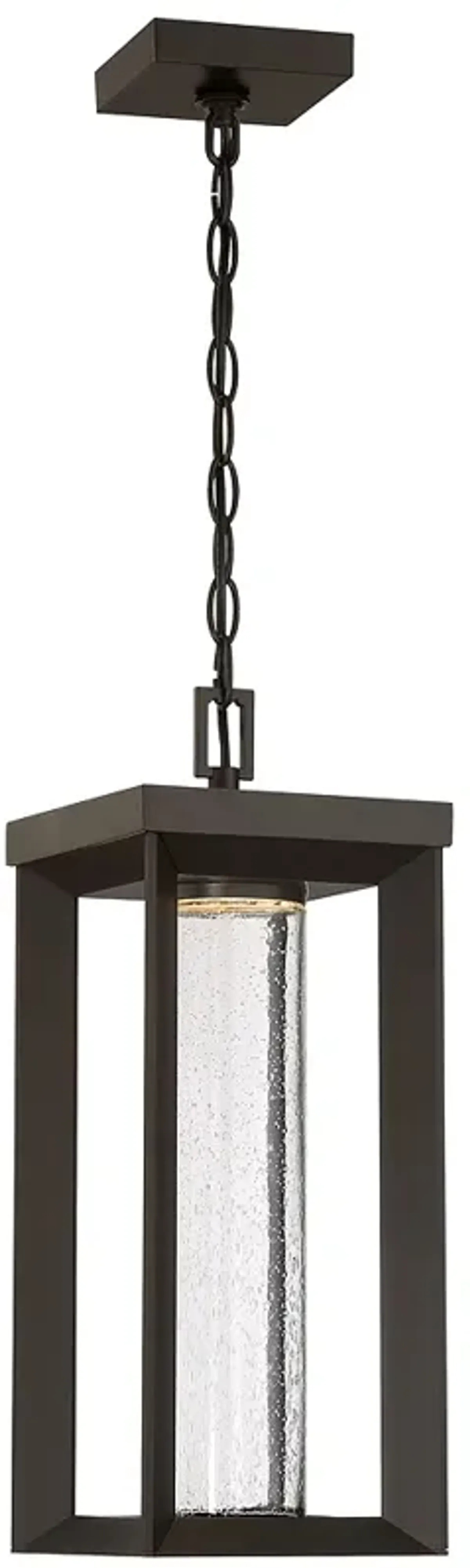 The Great Outdoors ShorePoint LED Oil Rub Bronze Outdoor Chain Hung Lantern