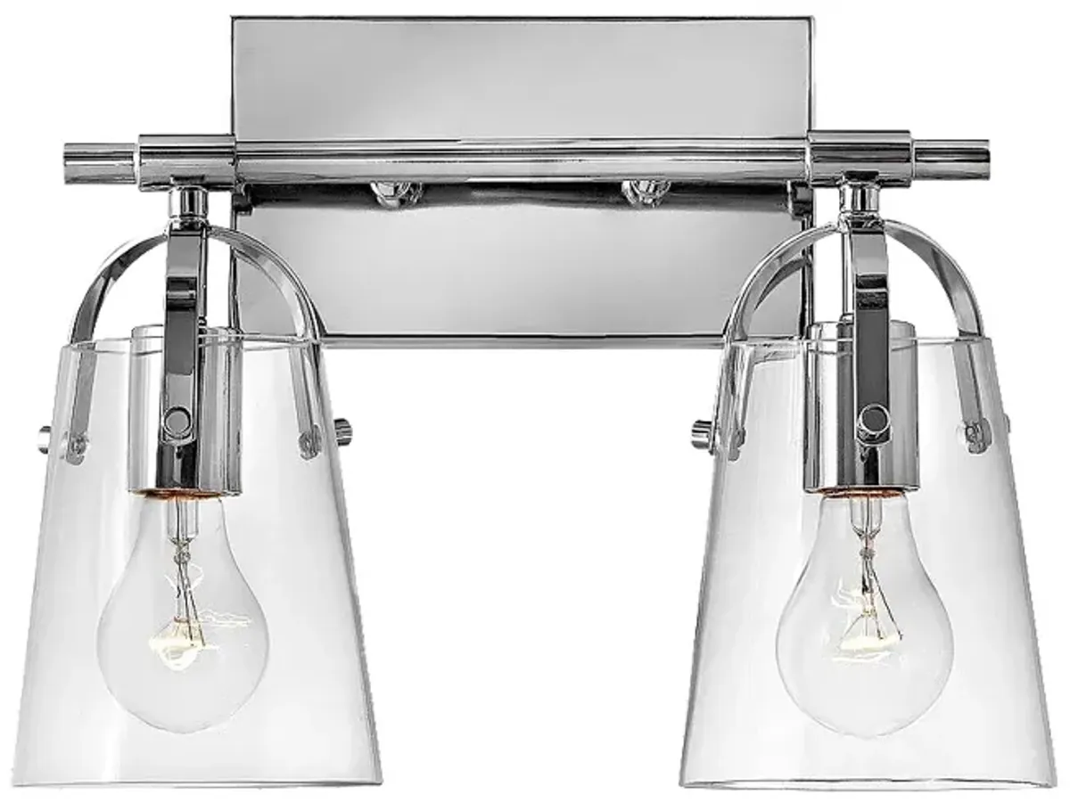 Bath Foster-Two Light Vanity-Chrome