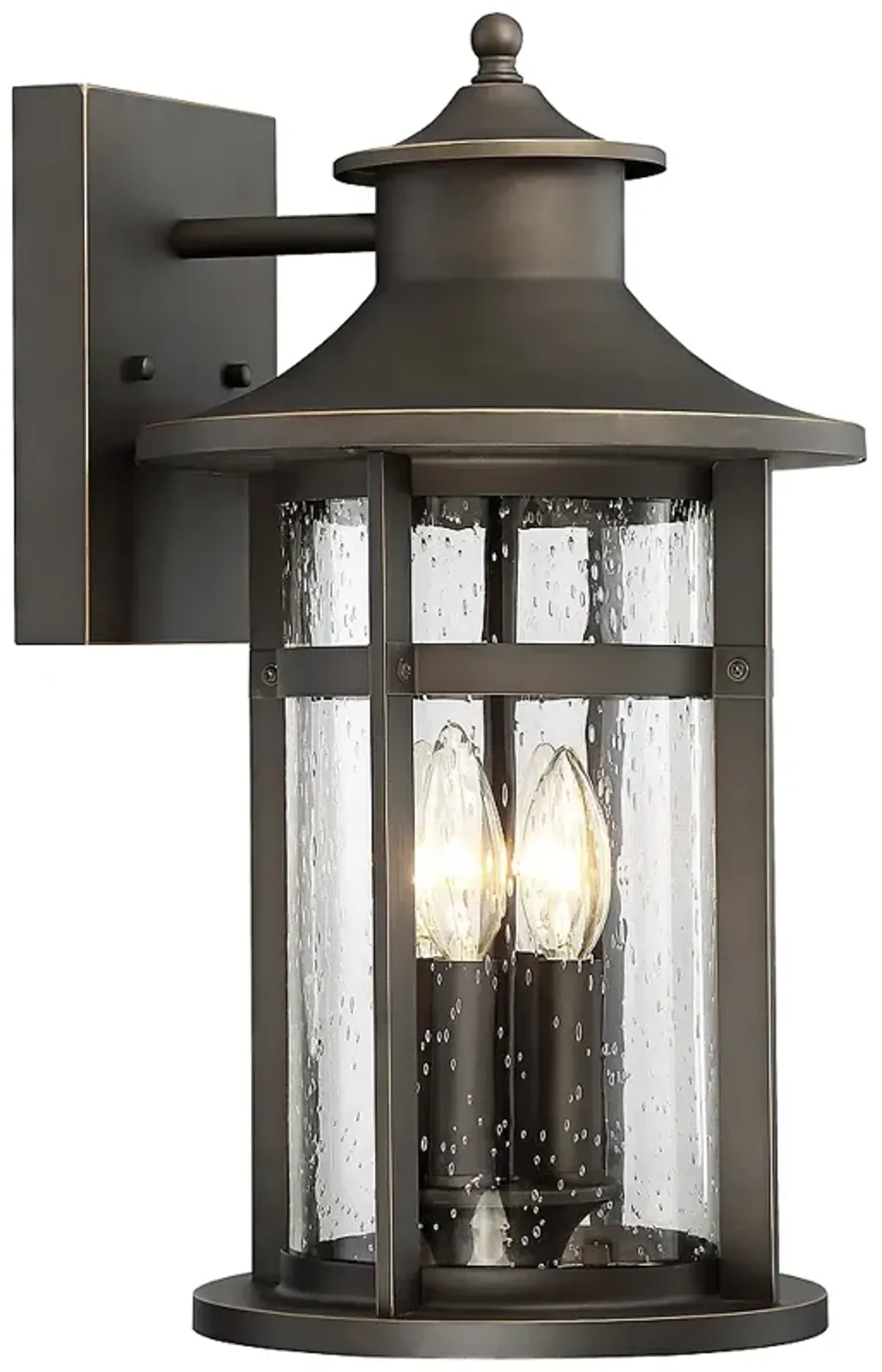 Highland Ridge 20 3/4"H Oil-Rubbed Bronze Outdoor Wall Light