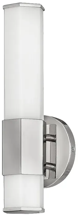 Bath Facet-Small Led Sconce-Polished Nickel-Led