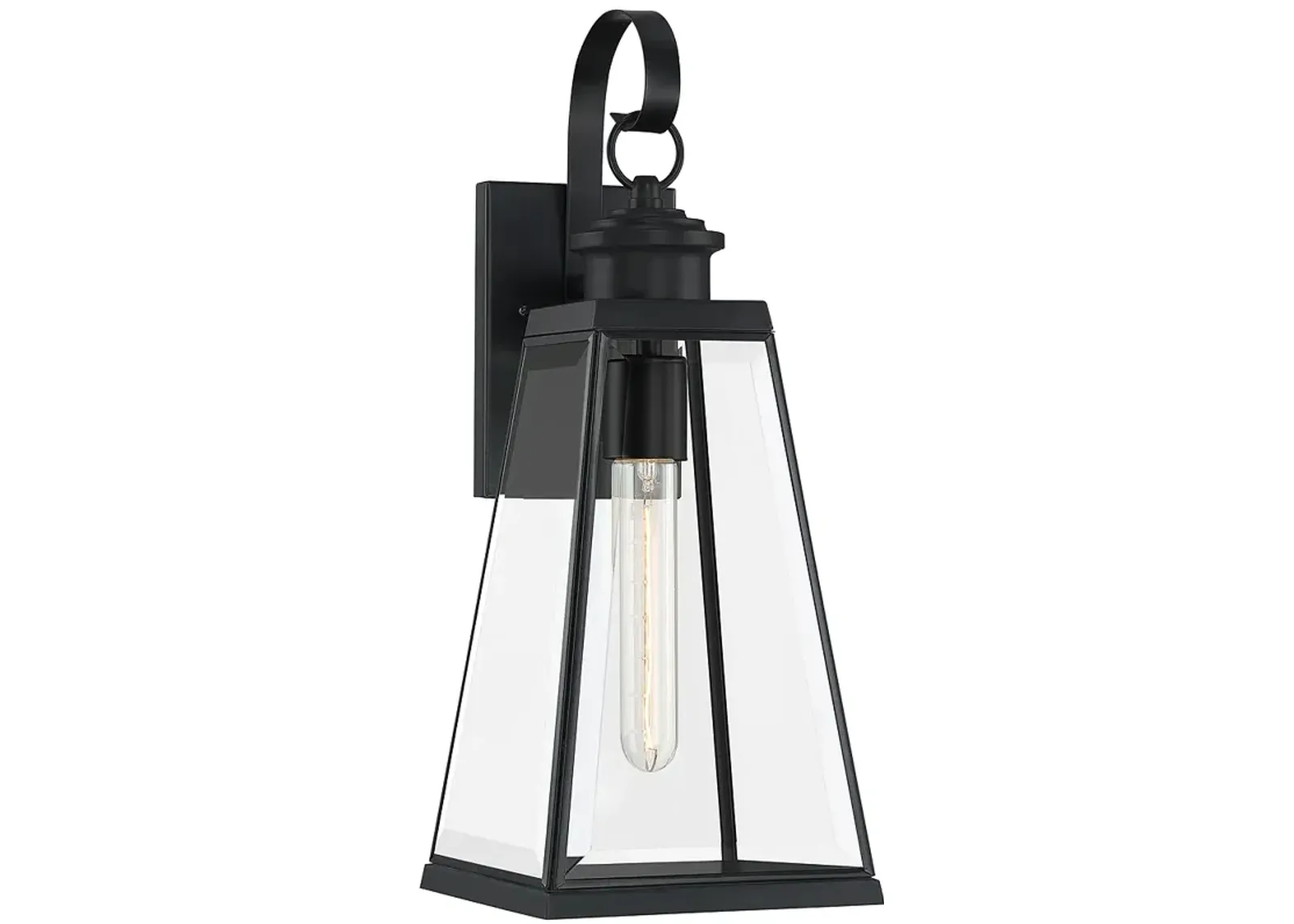 Quoizel Paxton 17 3/4" High Matte Black Outdoor Wall Light